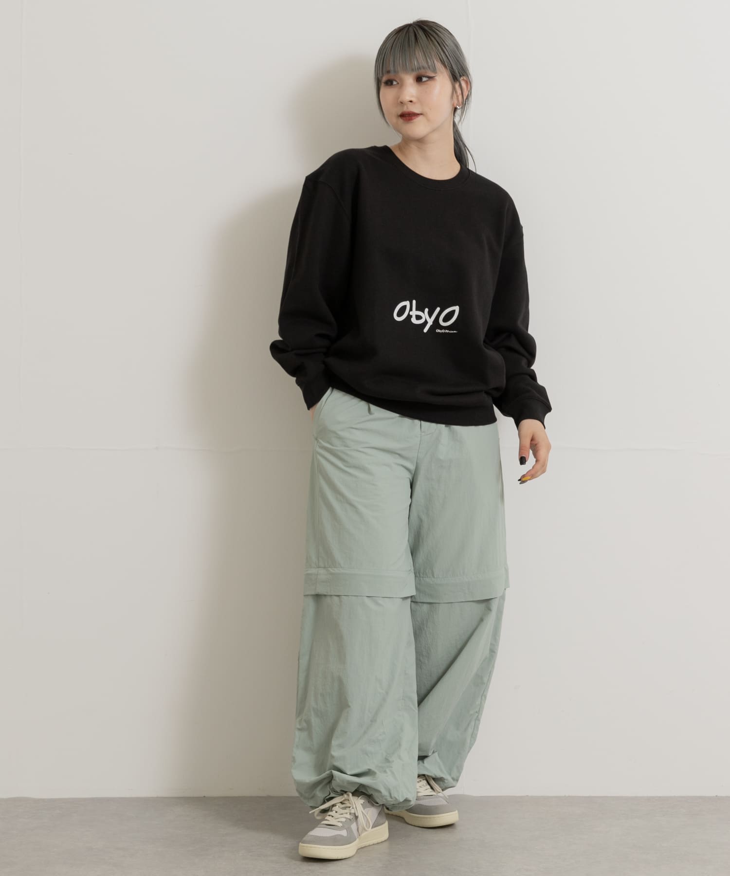 身長：156cm サイズ：L