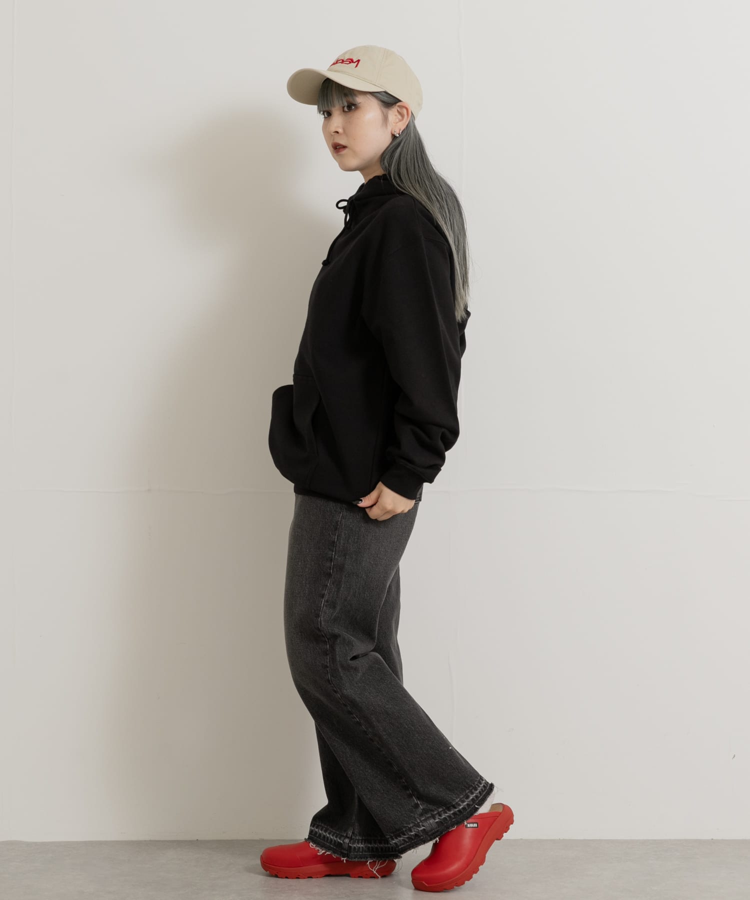 身長：156cm サイズ：L