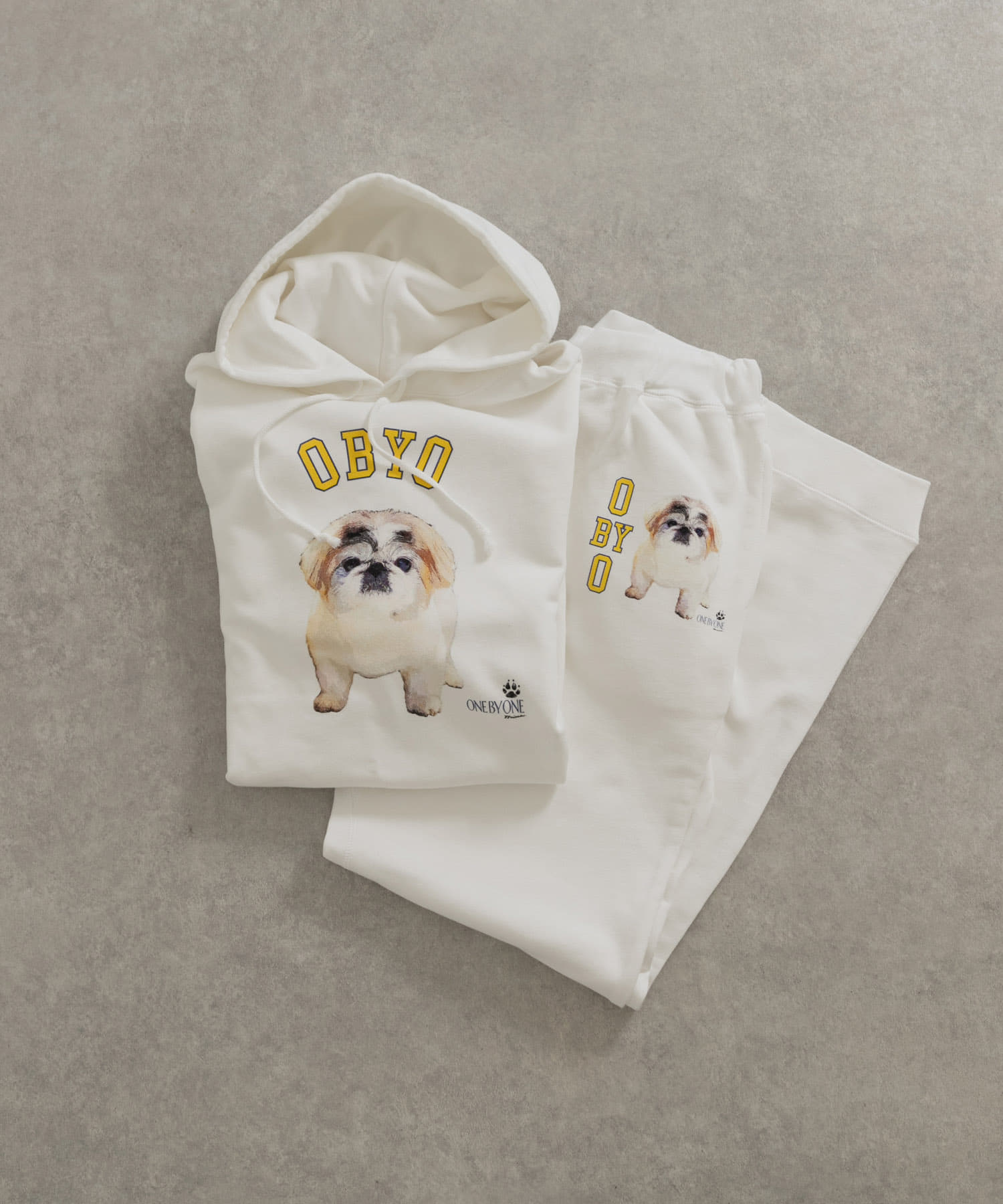 77circa　o by o-college HOODY white2 M