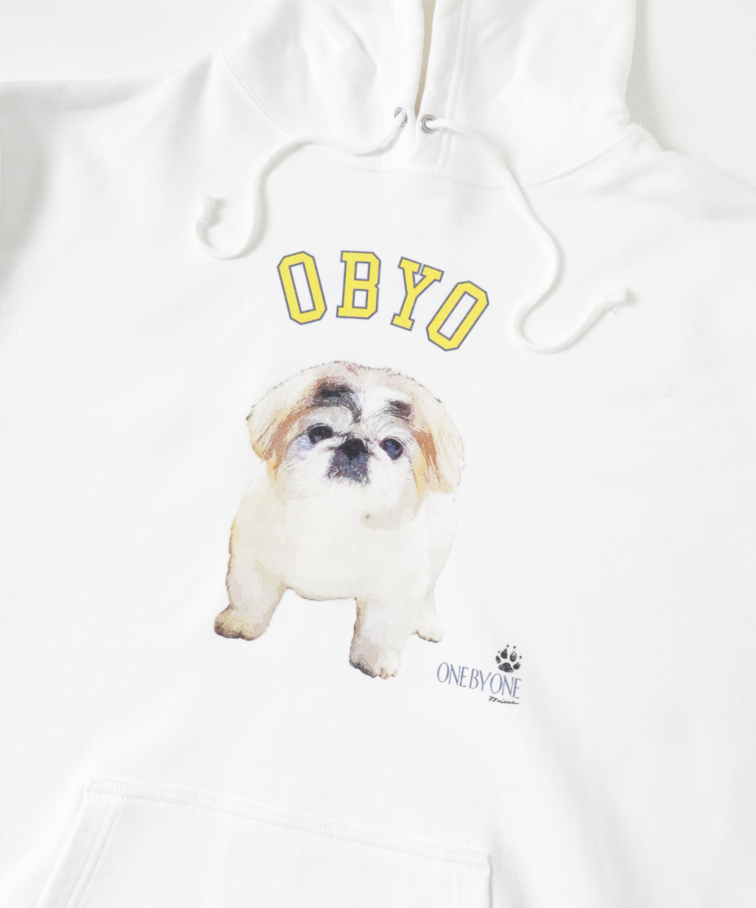 77circa　o by o-college HOODY white2 M