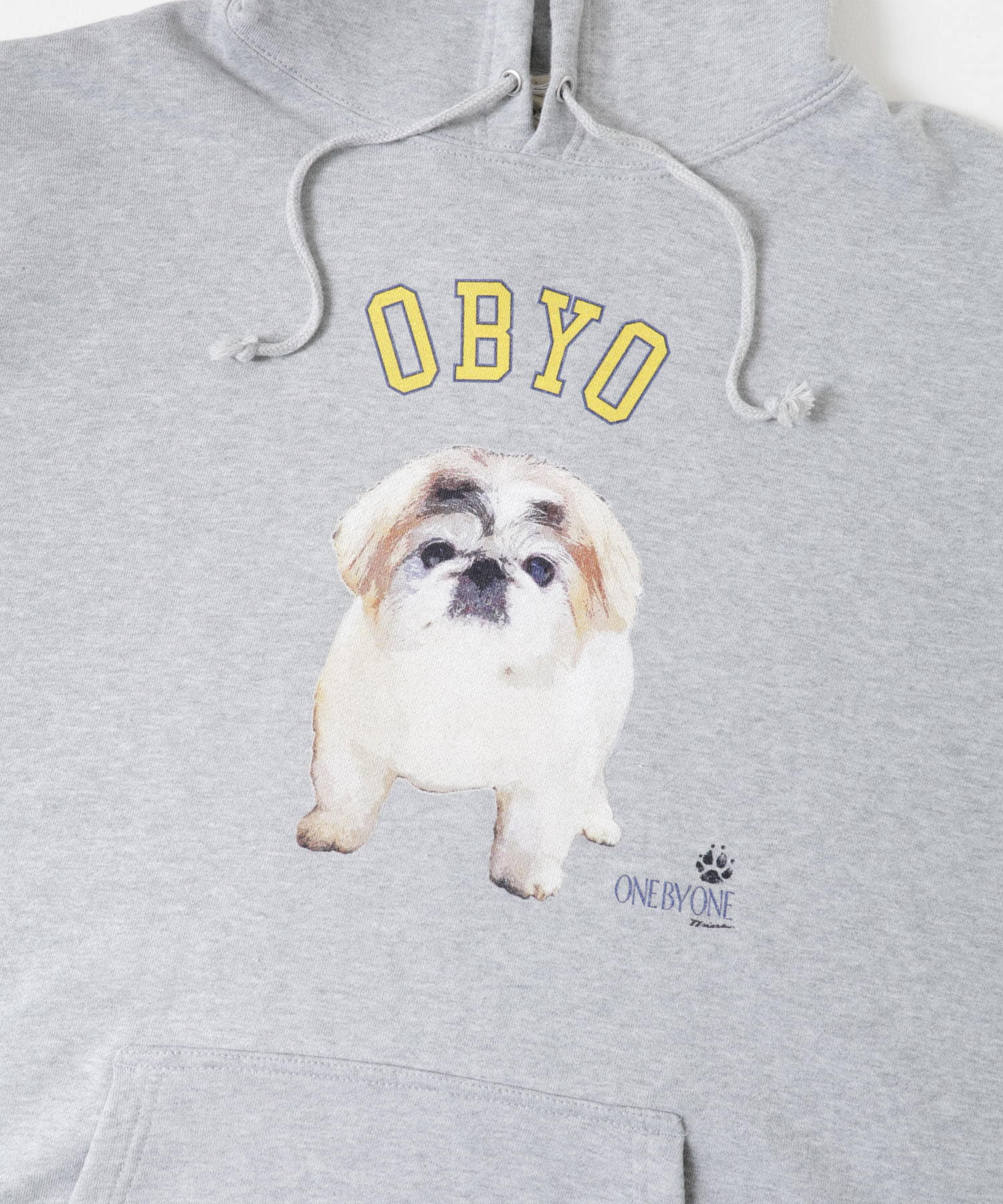 77circa　o by o-college HOODY gray2 M
