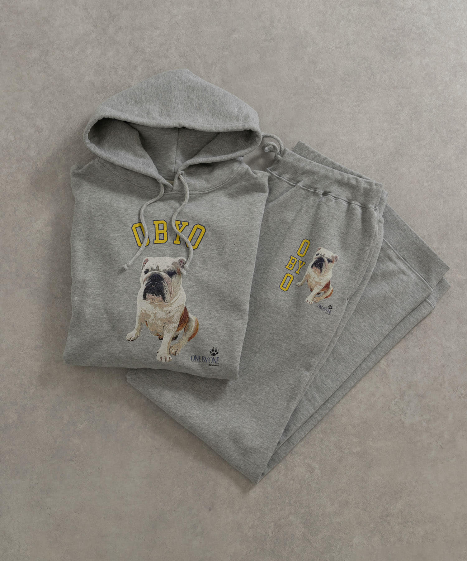 77circa　o by o-college hoody gray4 M