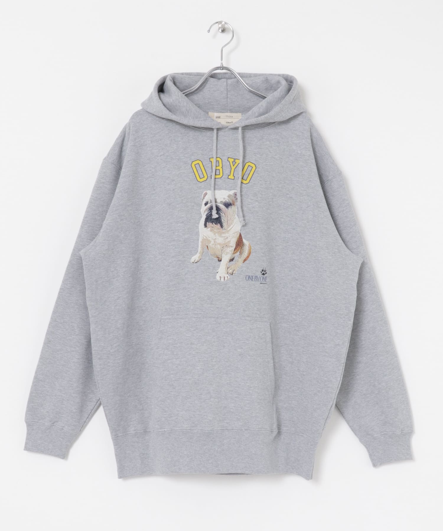 77circa　o by o-college HOODY gray4 M