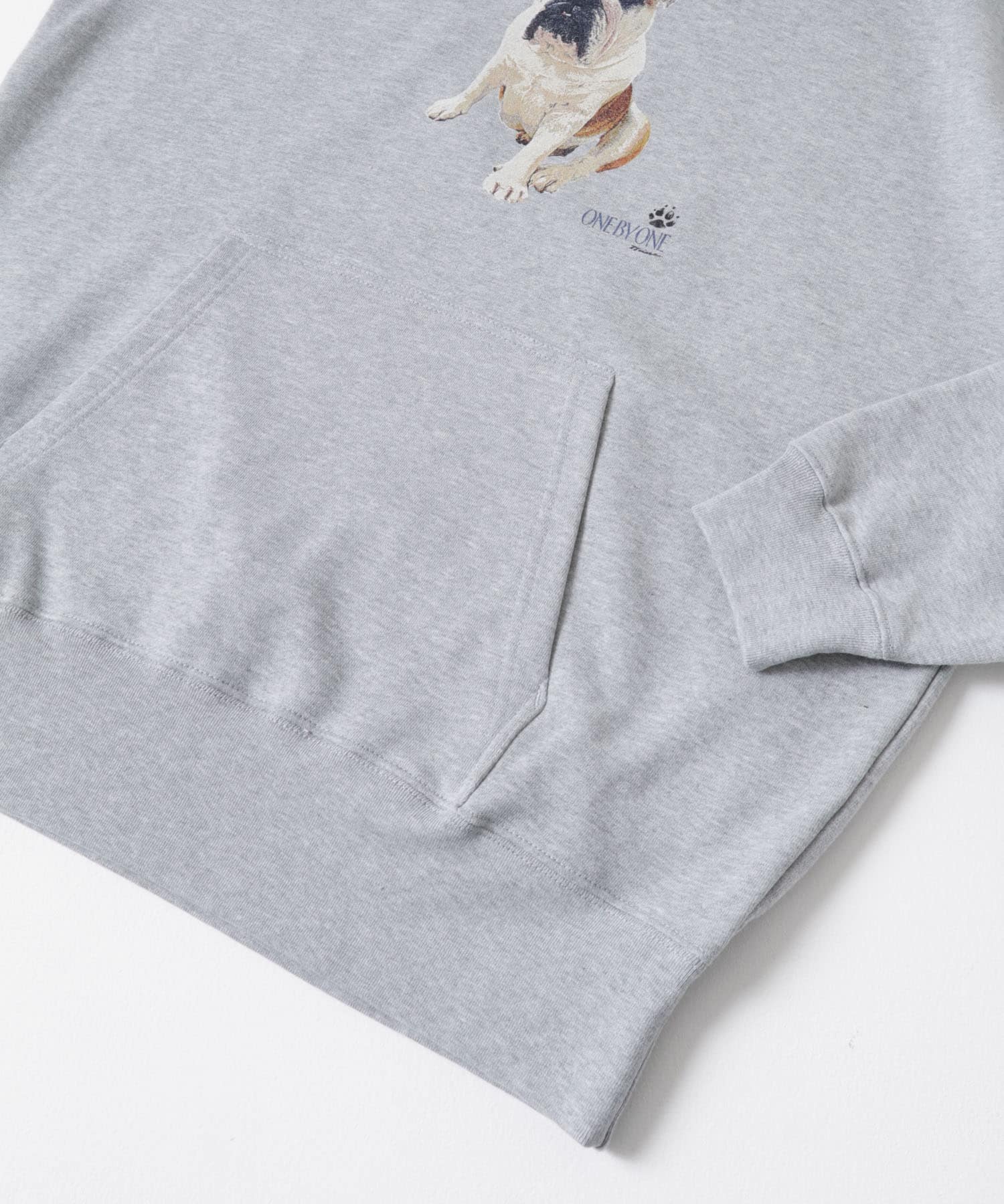 77circa　o by o-college HOODY gray4 M