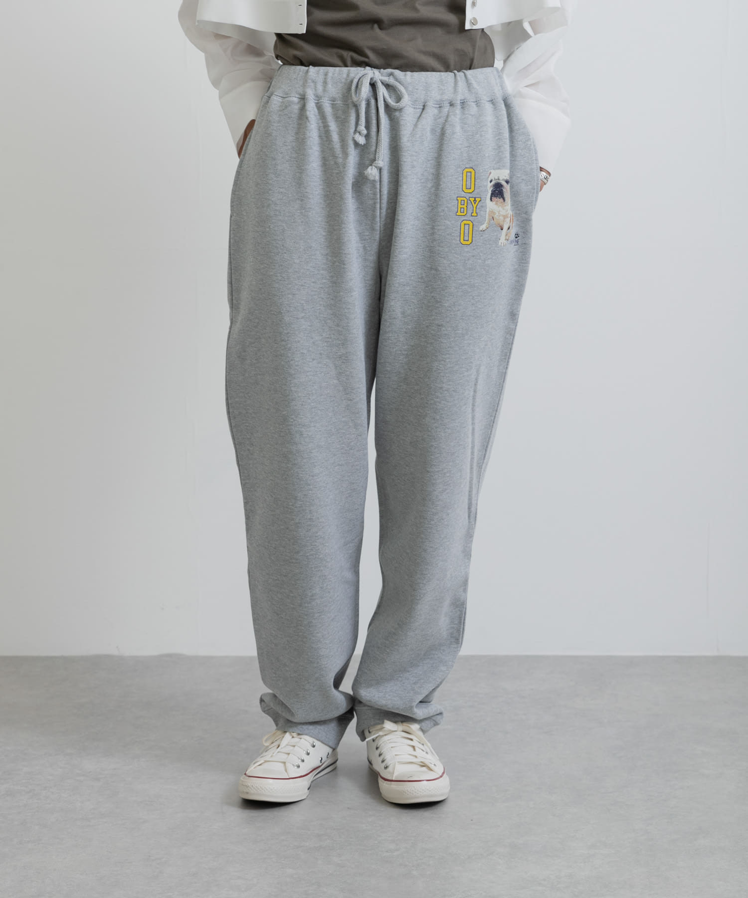 77circa　o by o-college sweat PANTS