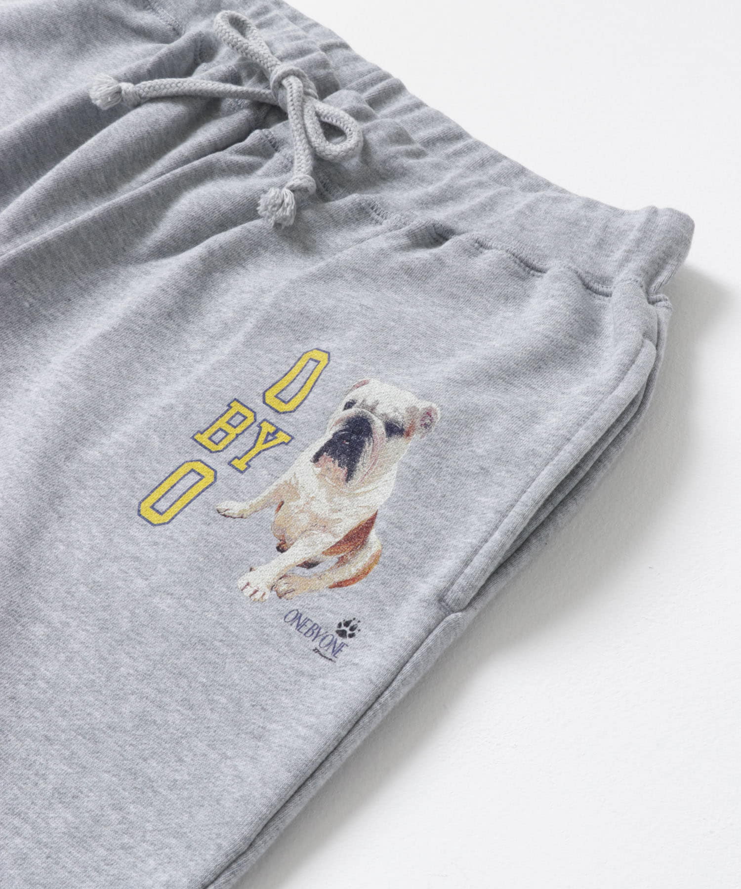 77circa　o by o-college sweat PANTS gray4 M