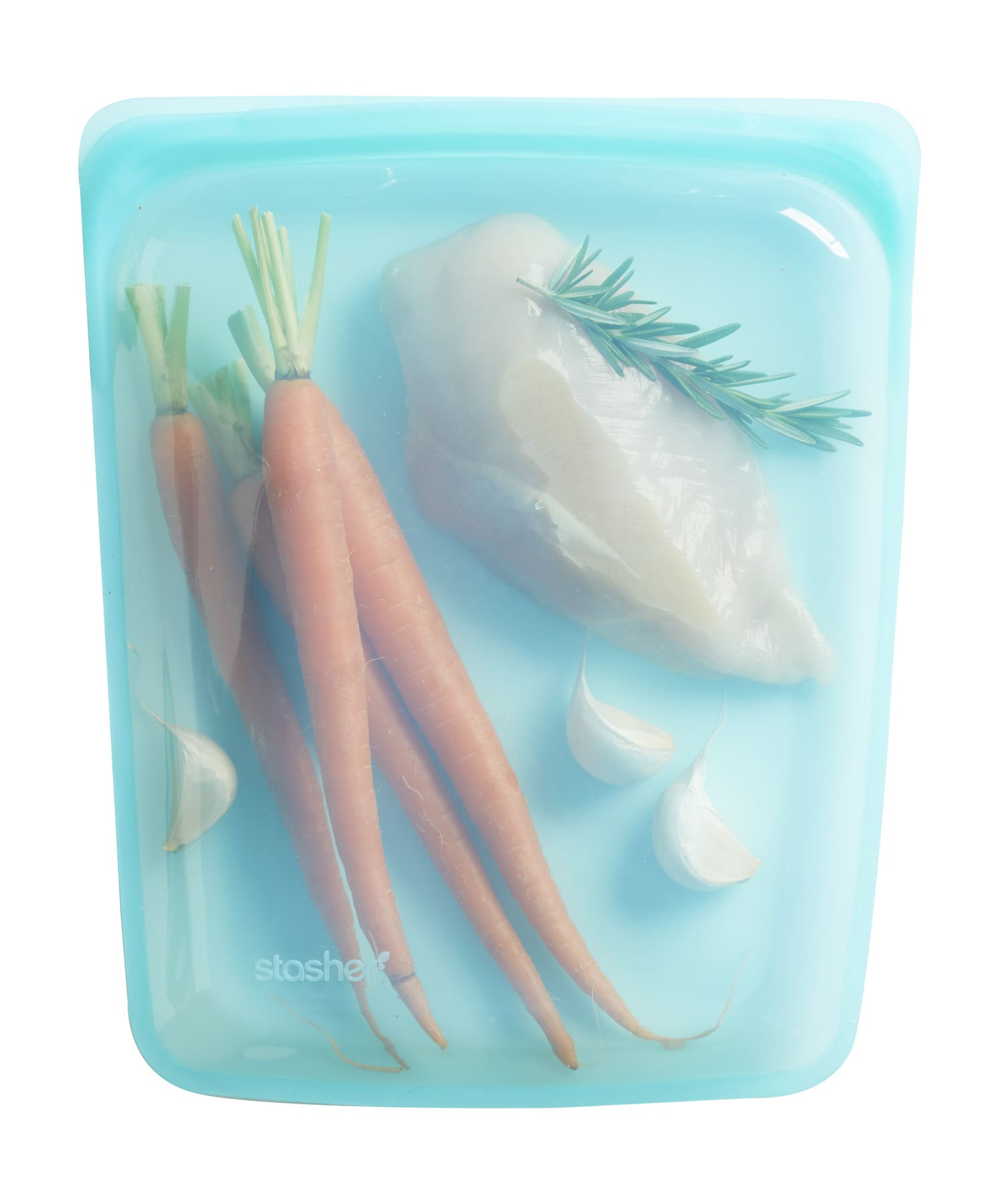 stasher　Silicone bag　h gallon aqua FREE