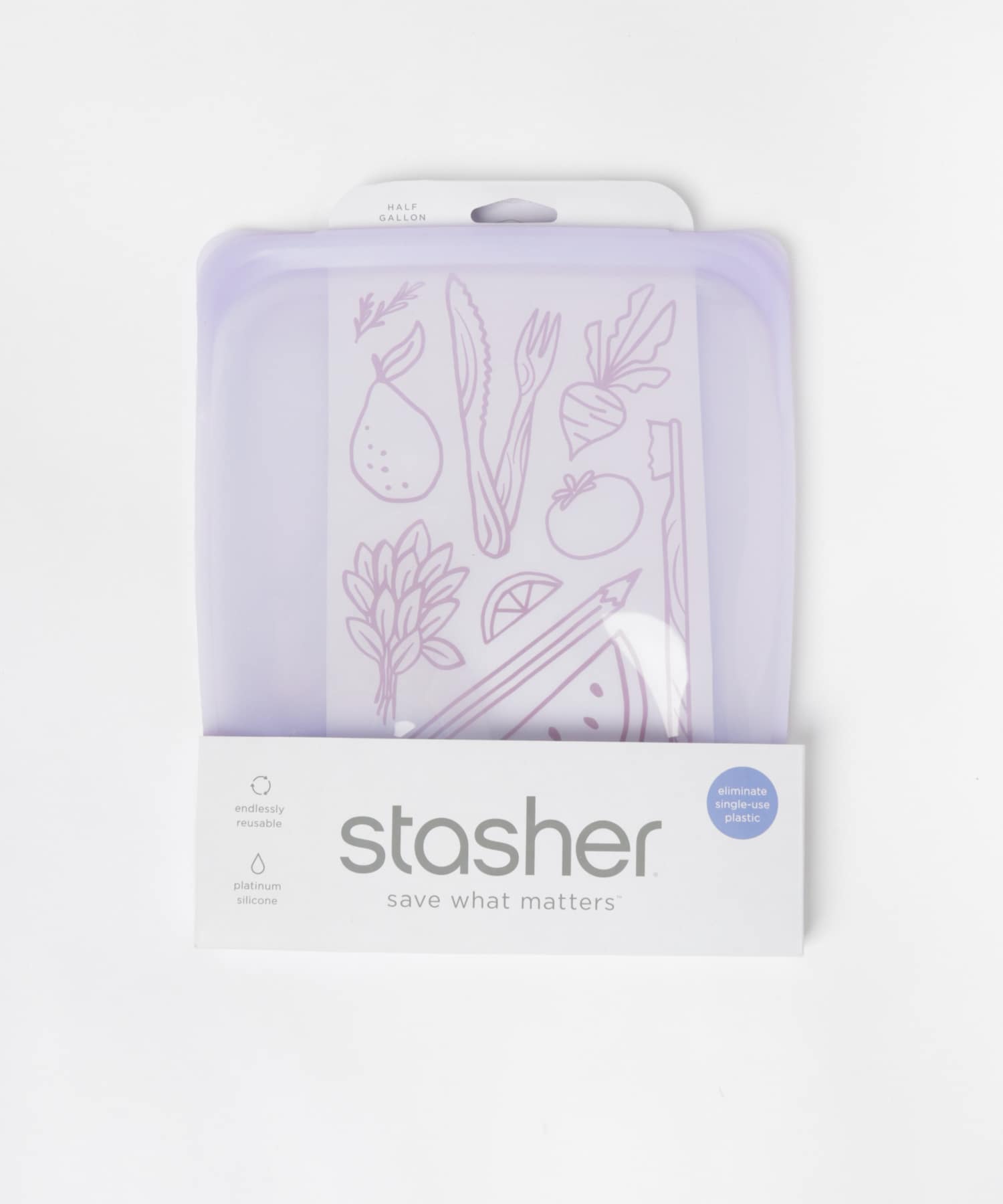 stasher　Silicone bag　h gallon