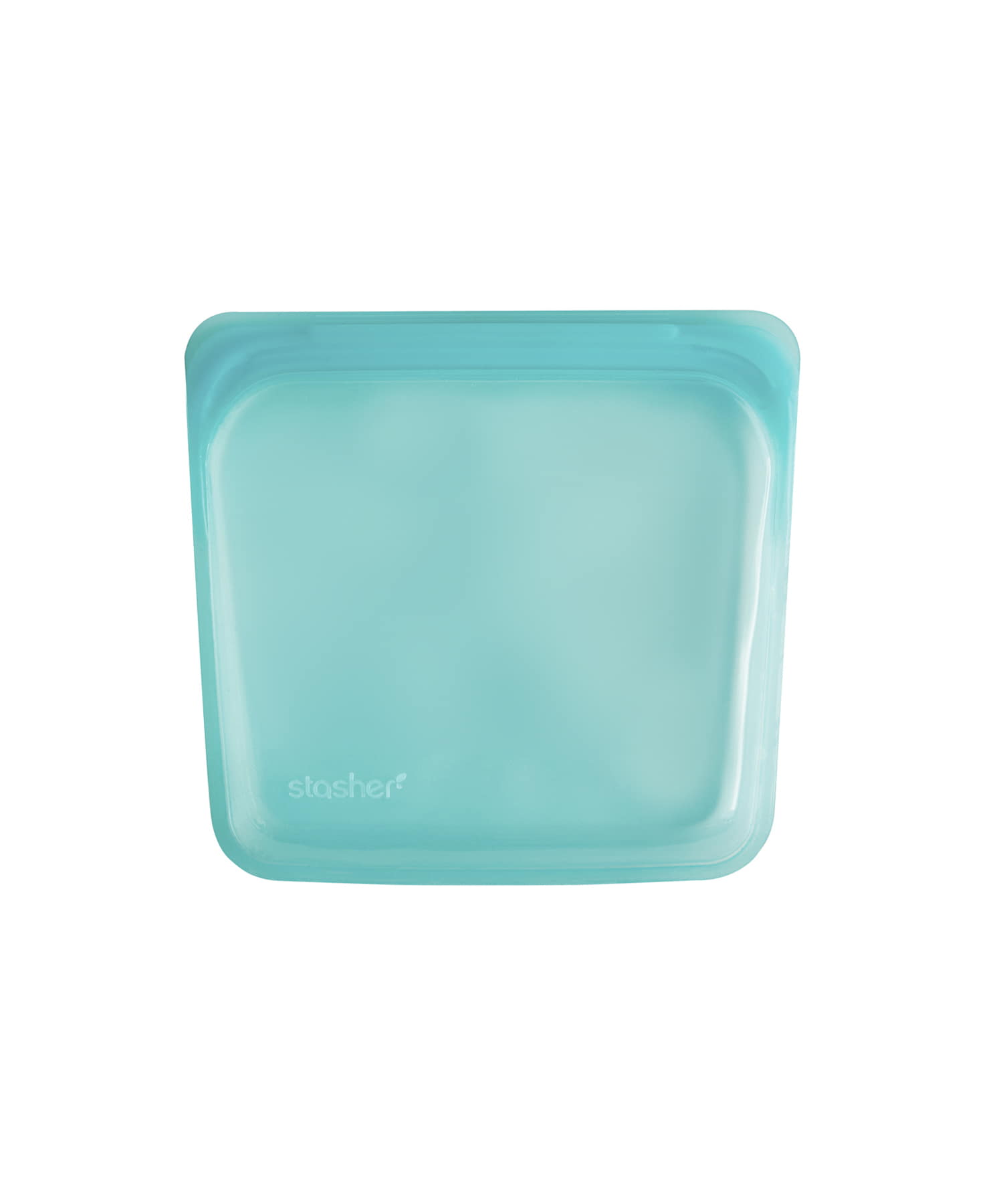 stasher　Silicone bag　sandwich aqua FREE