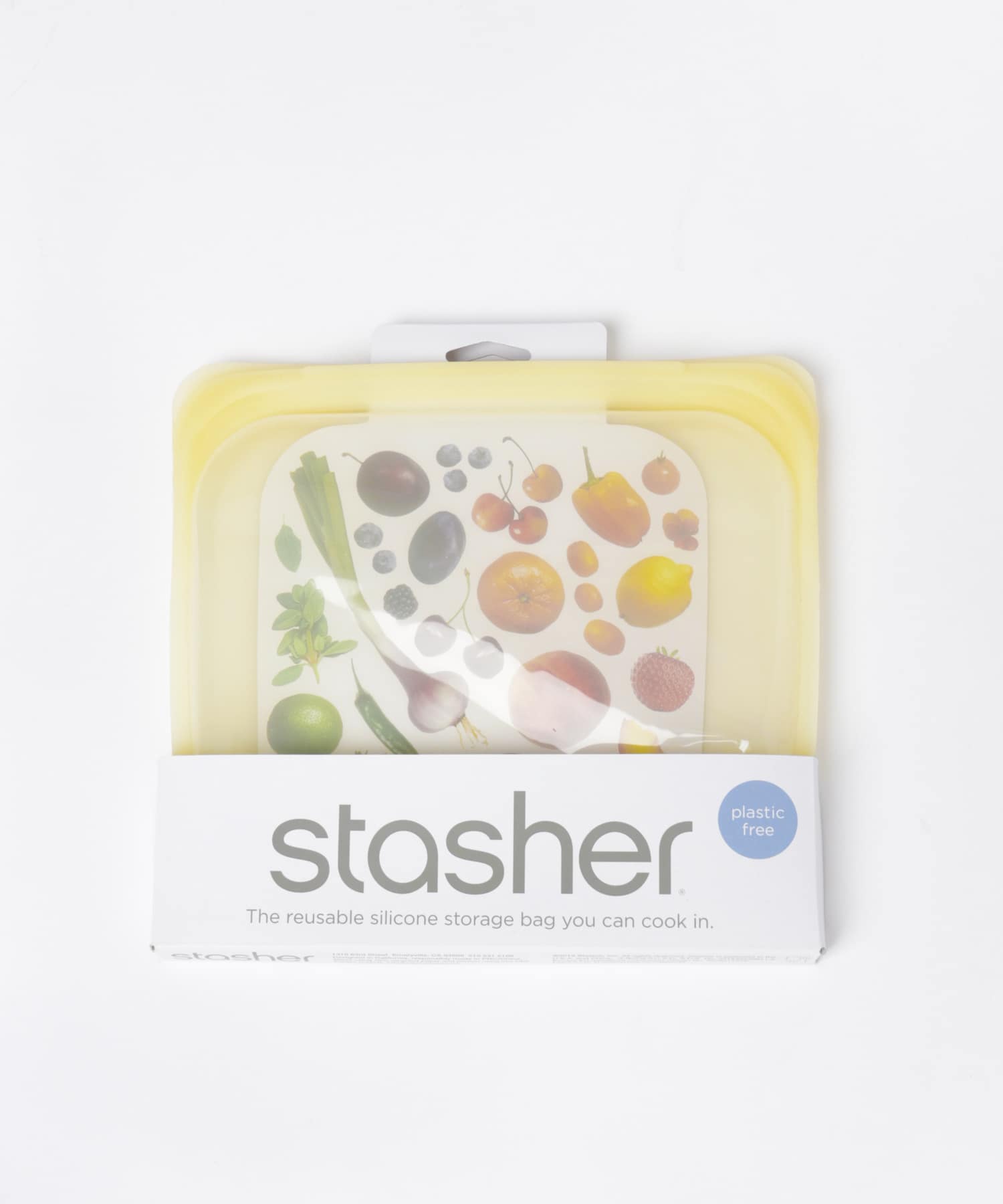 stasher　Silicone bag　sandwich pineapple FREE