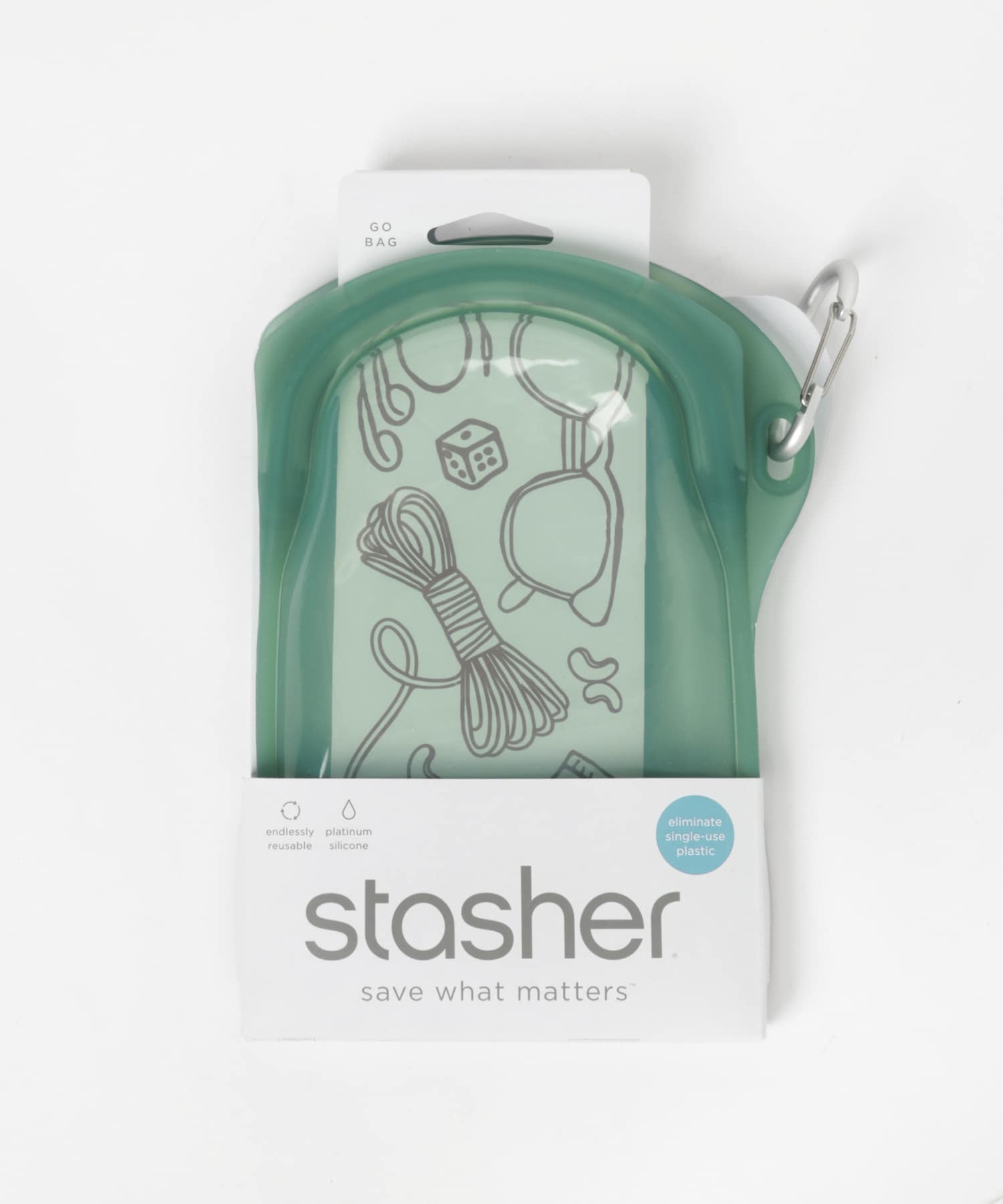 stasher　Silicone go bag