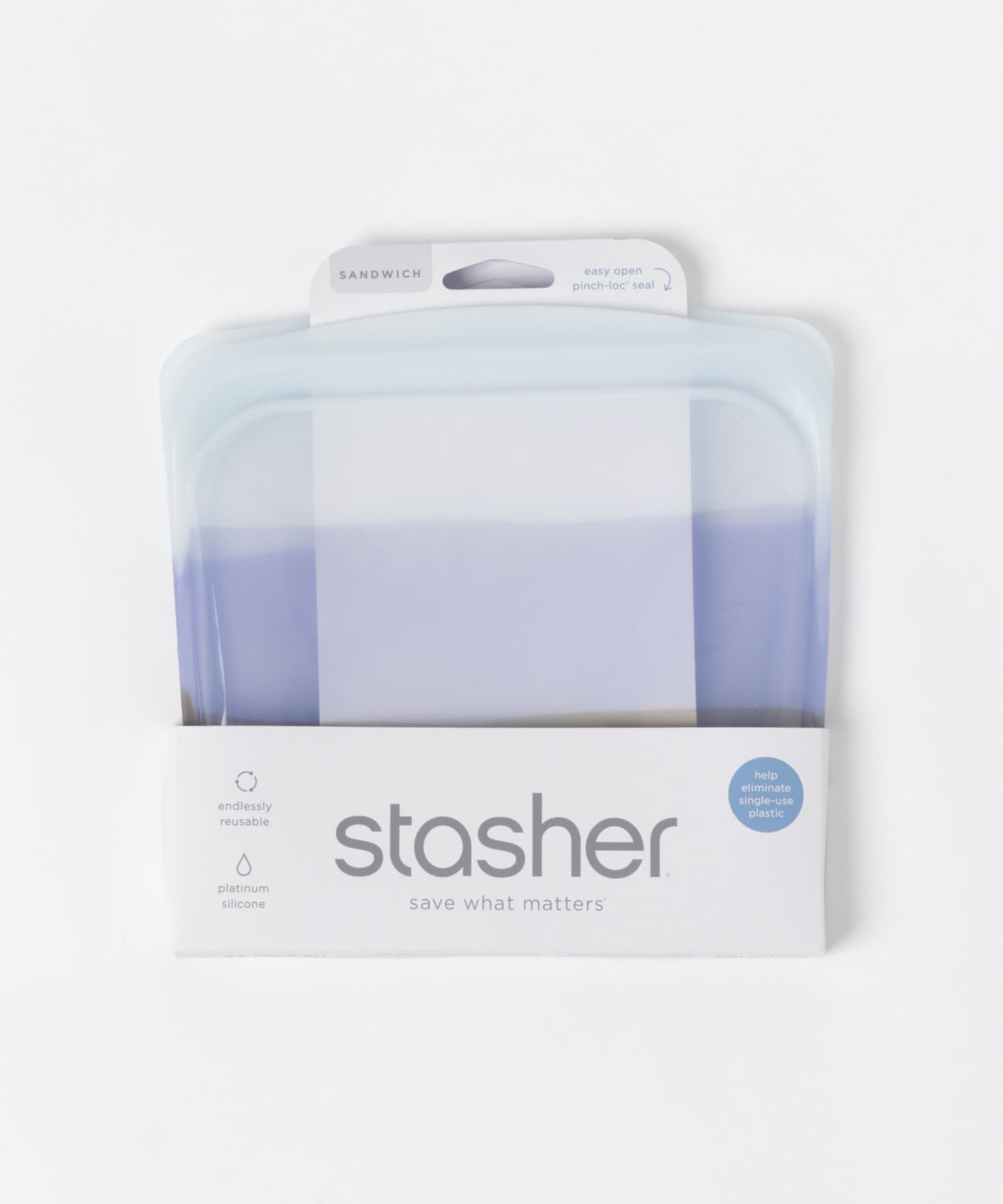 stasher　Silicon bag EZ sandwich