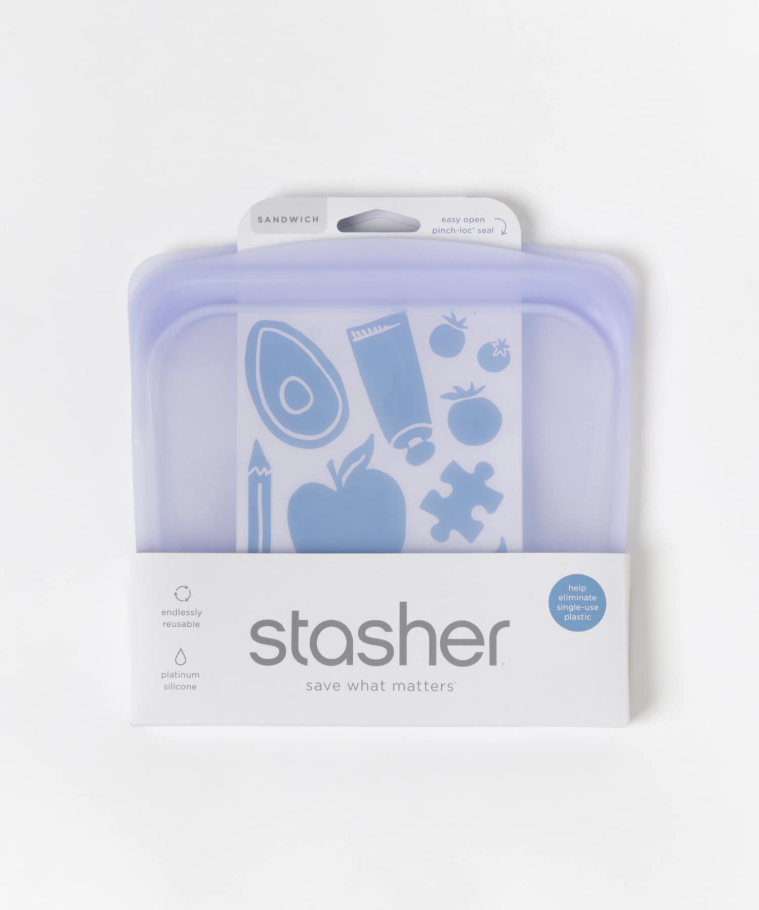 stasher　Silicon bag EZ sandwich