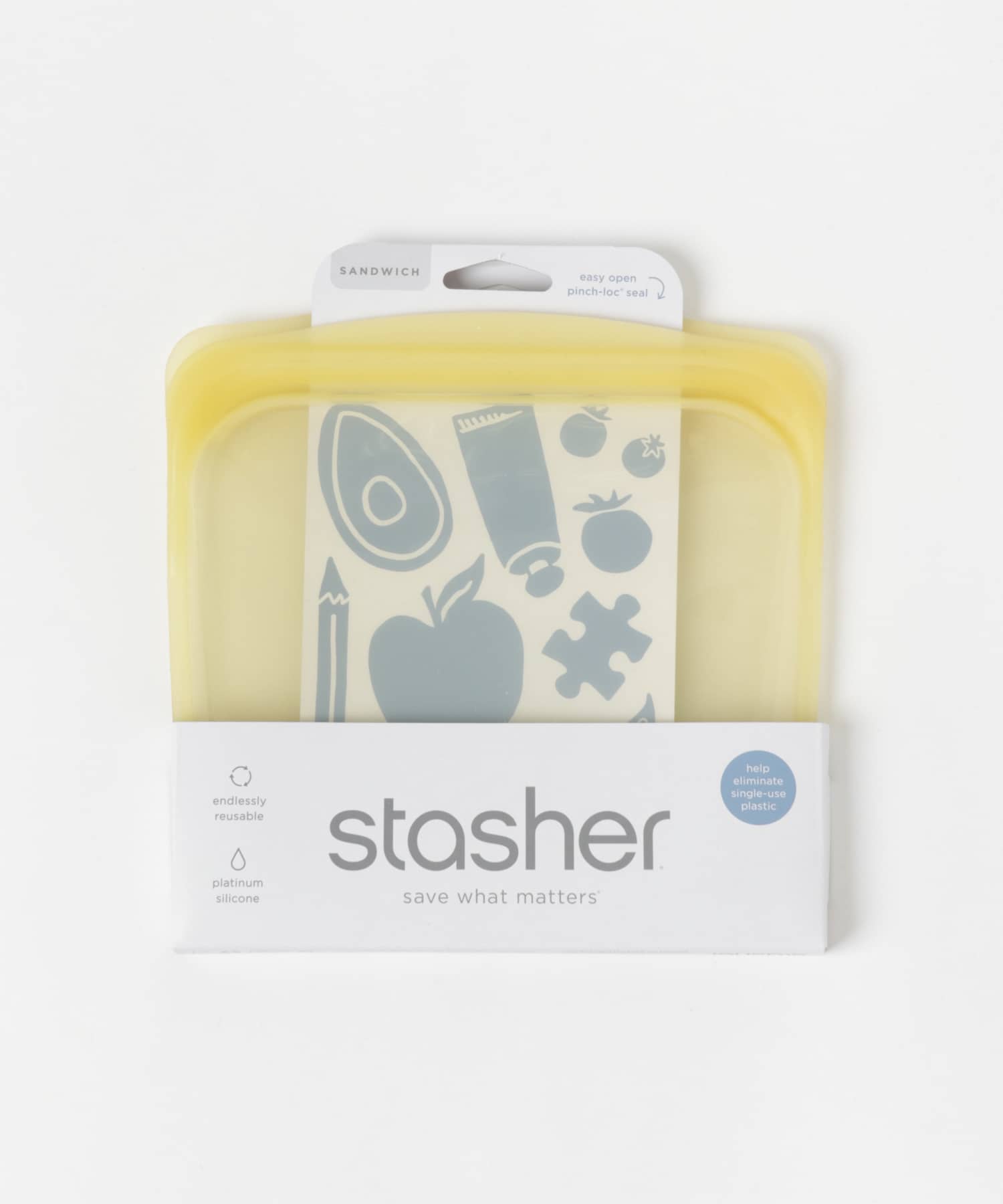 stasher　Silicon bag EZ sandwich