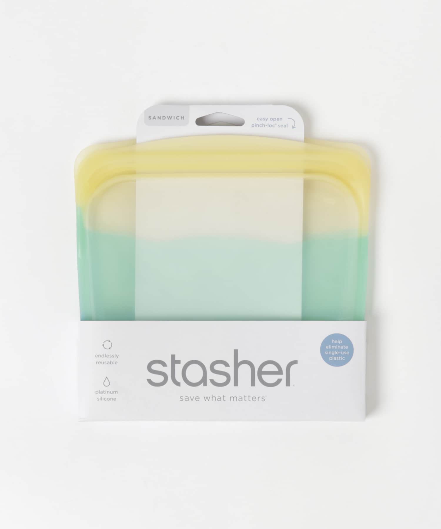 stasher　Silicon bag EZ sandwich