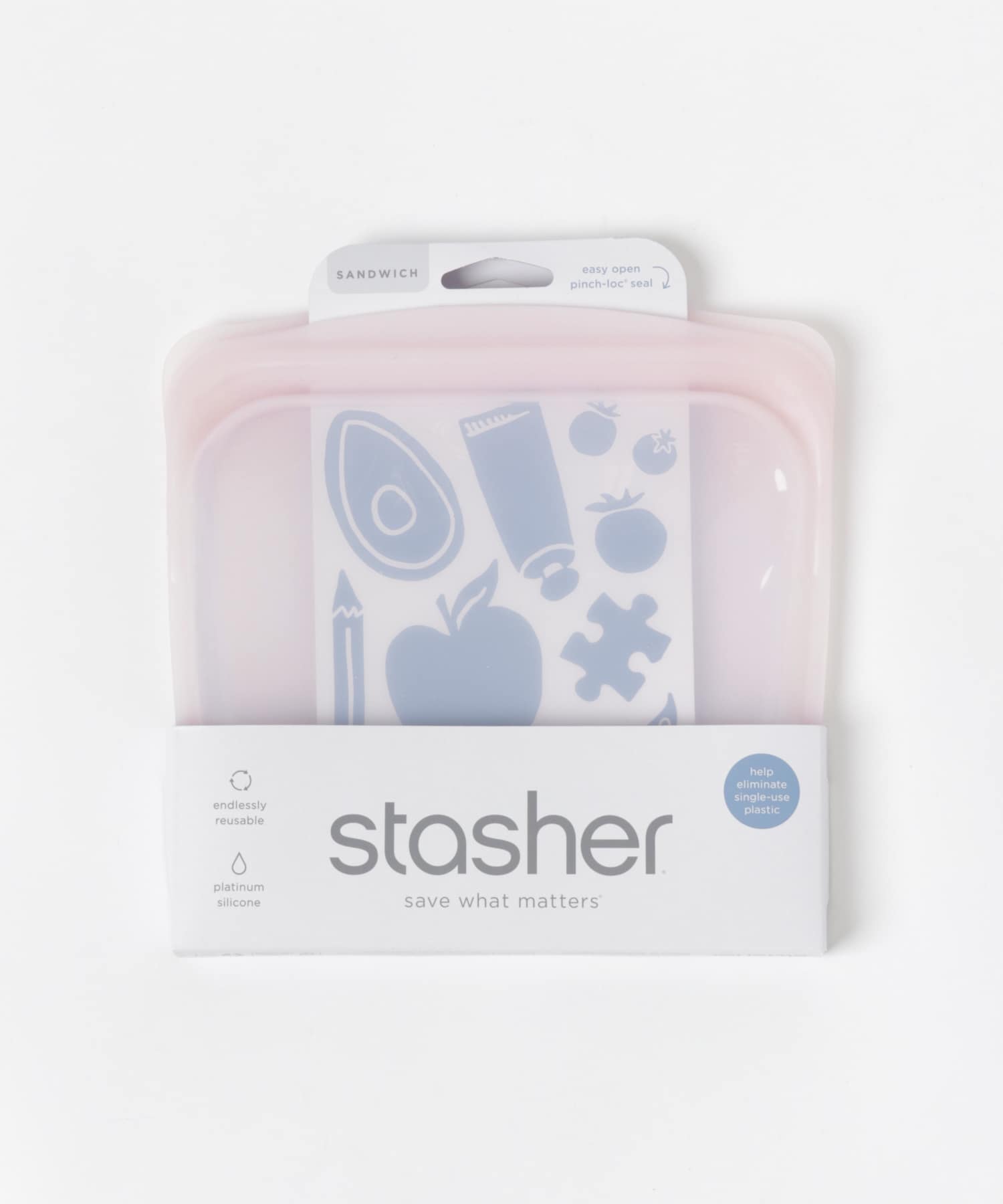 stasher　Silicon bag EZ sandwich