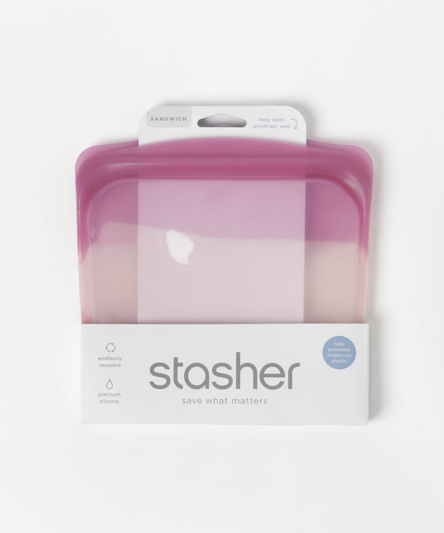 stasher　Silicon bag EZ sandwich