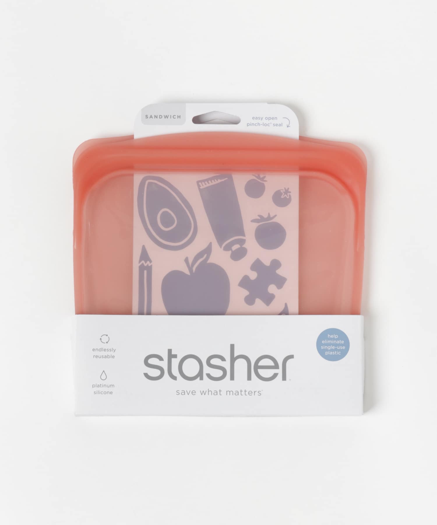 stasher　Silicon bag EZ sandwich