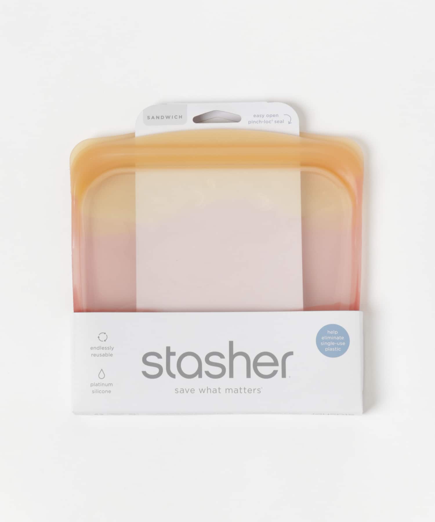 stasher　Silicon bag EZ sandwich