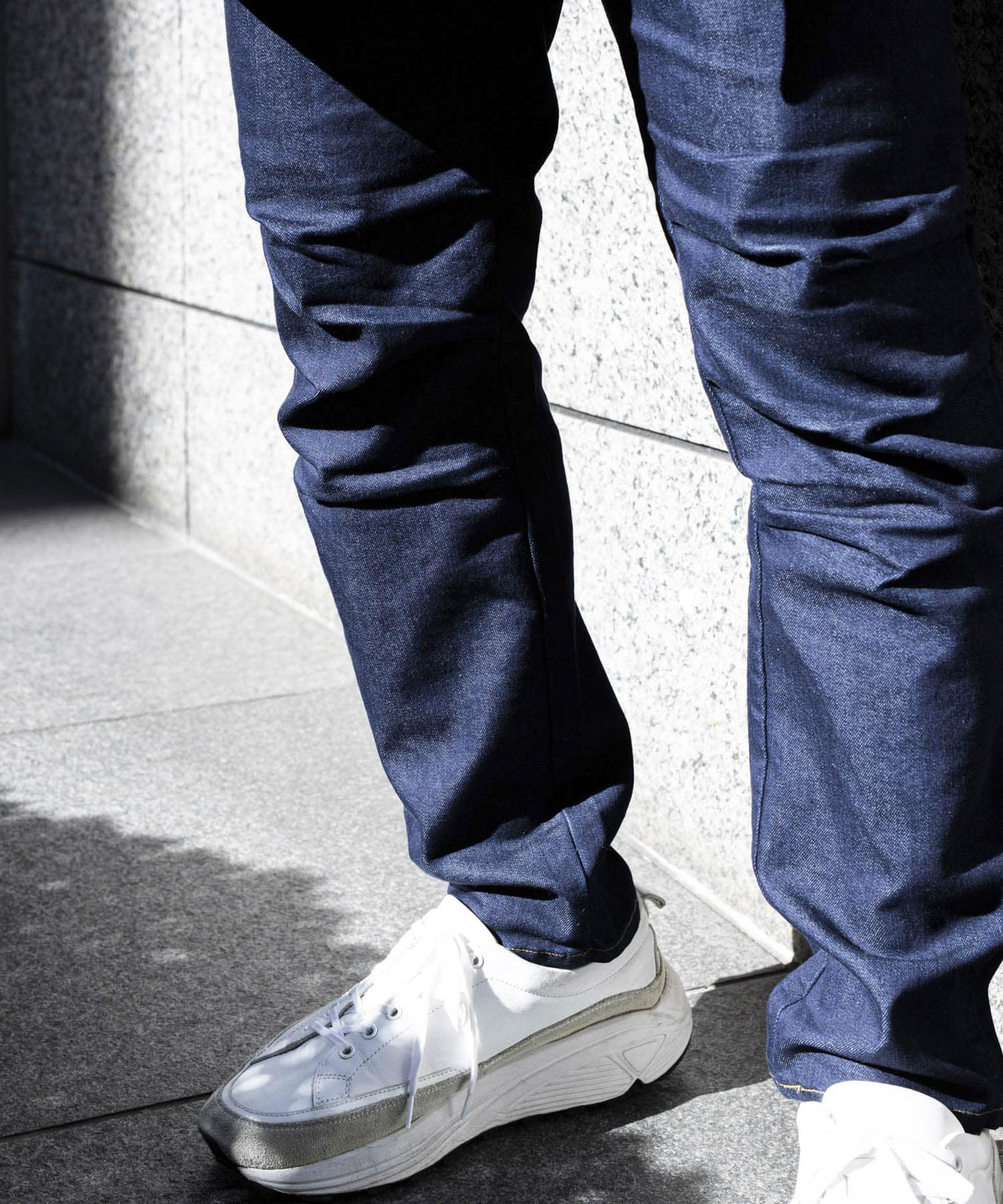 ザ グッドランド マーケット　any+easy denim pants D.blue XS