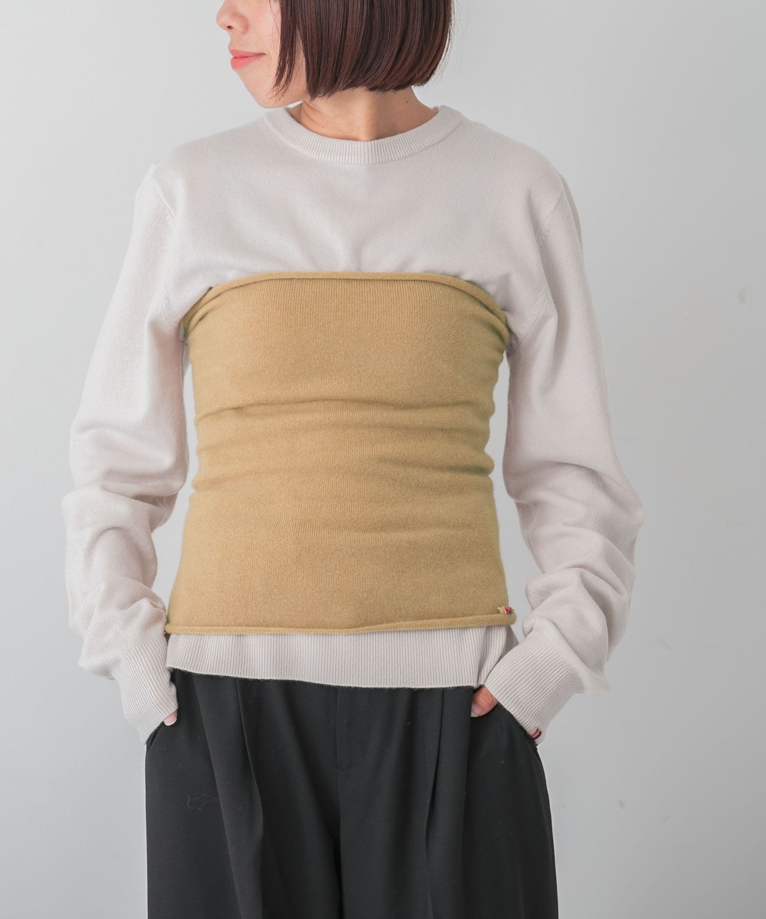 Extreme Cashmere belt(FREE CAMEL): トップス｜URBAN RESEARCH