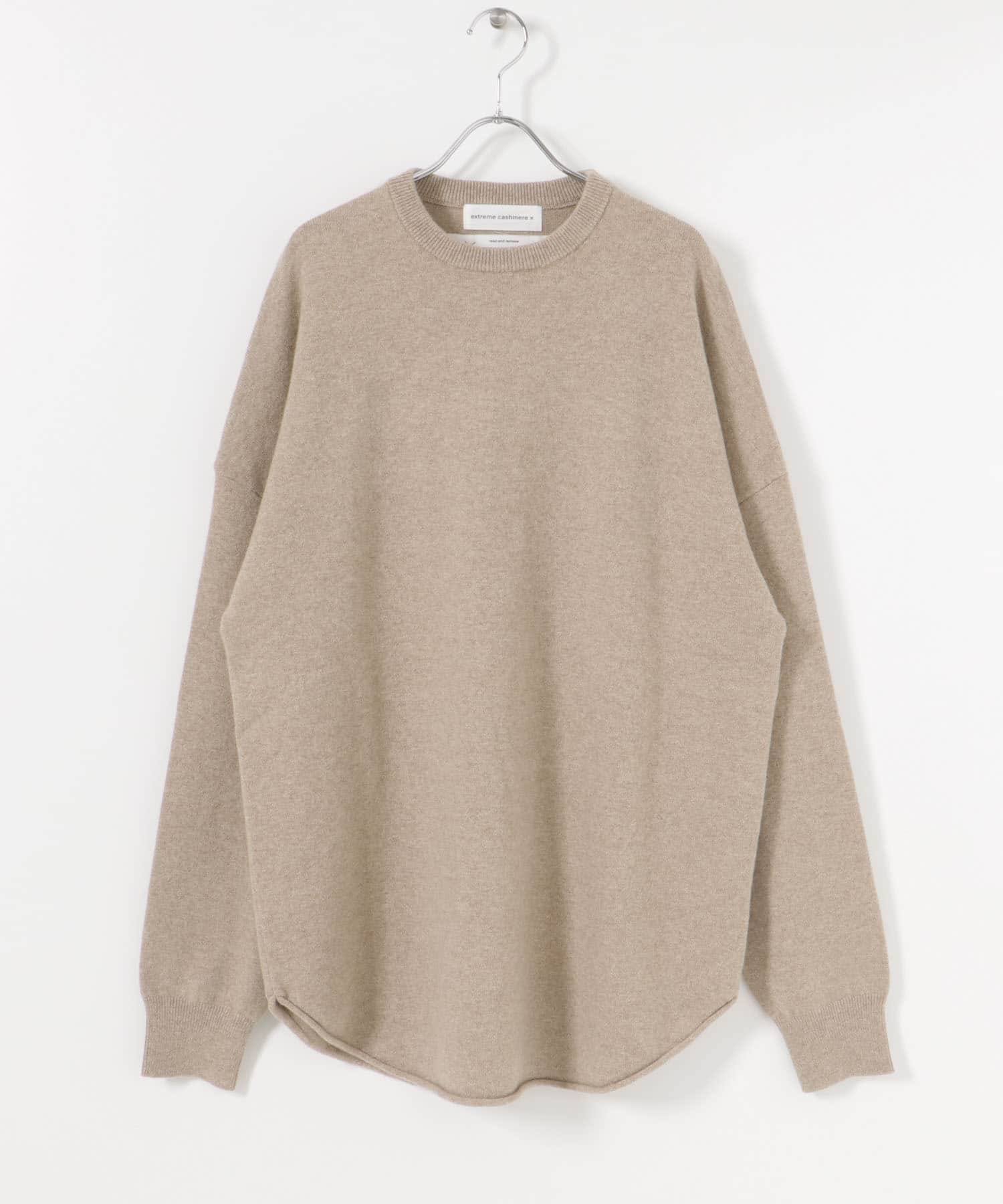 Extreme Cashmere　n°53 crew hop SAND FREE