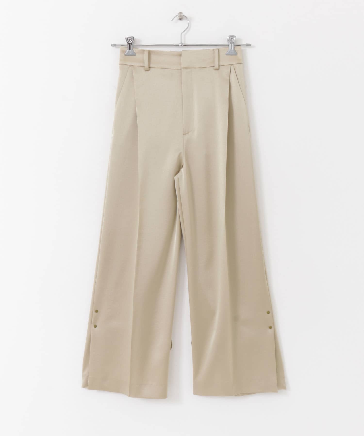 rito structure　SATIN PANTS BEIGE 0