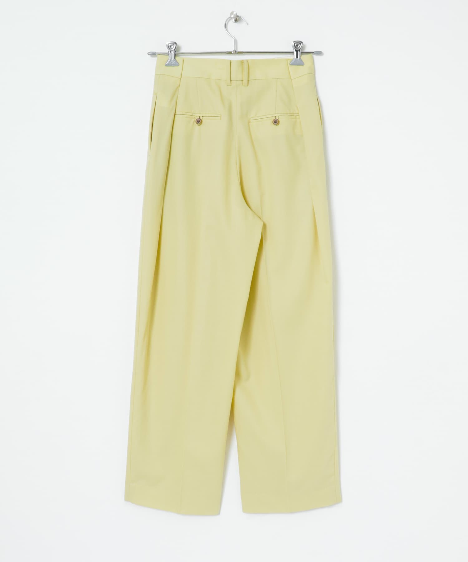 rito structure　Summer Wool  Tapered Pants YEL 1