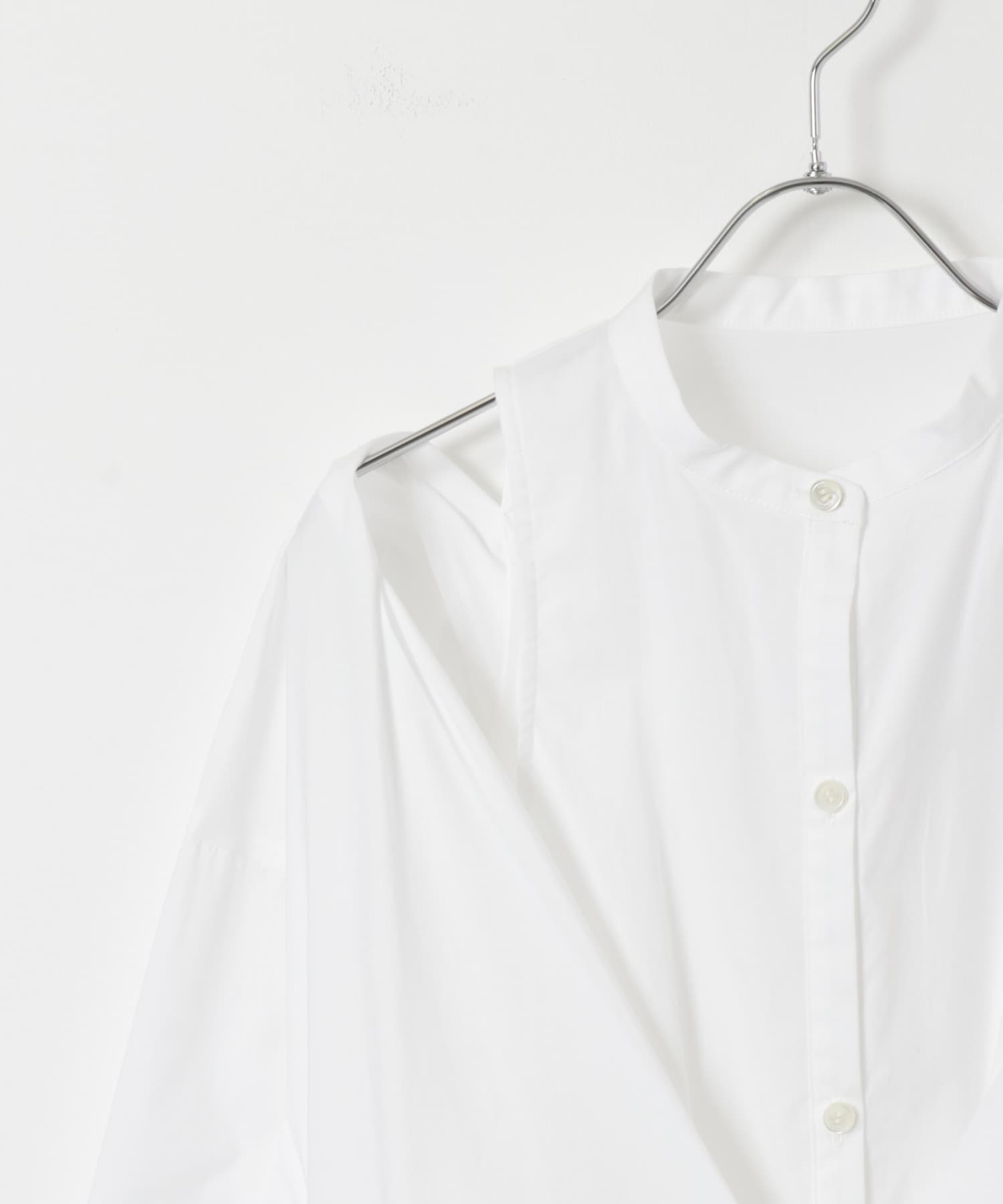 rito structure　Customized Shirt Dress WHT 2