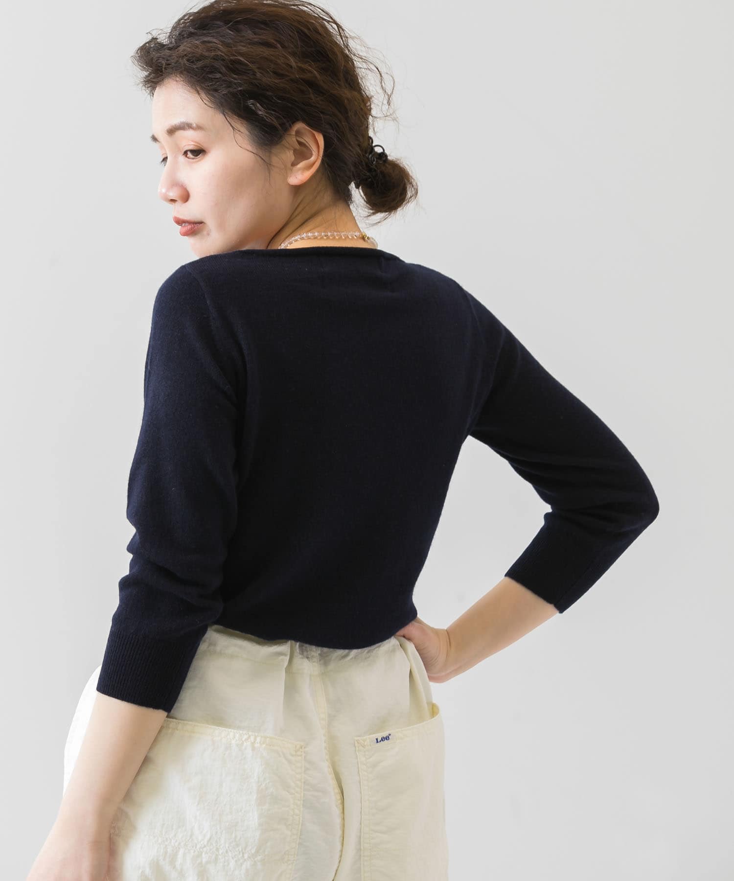 Extreme Cashmere n°92 sweet(FREE navy): トップス｜URBAN RESEARCH