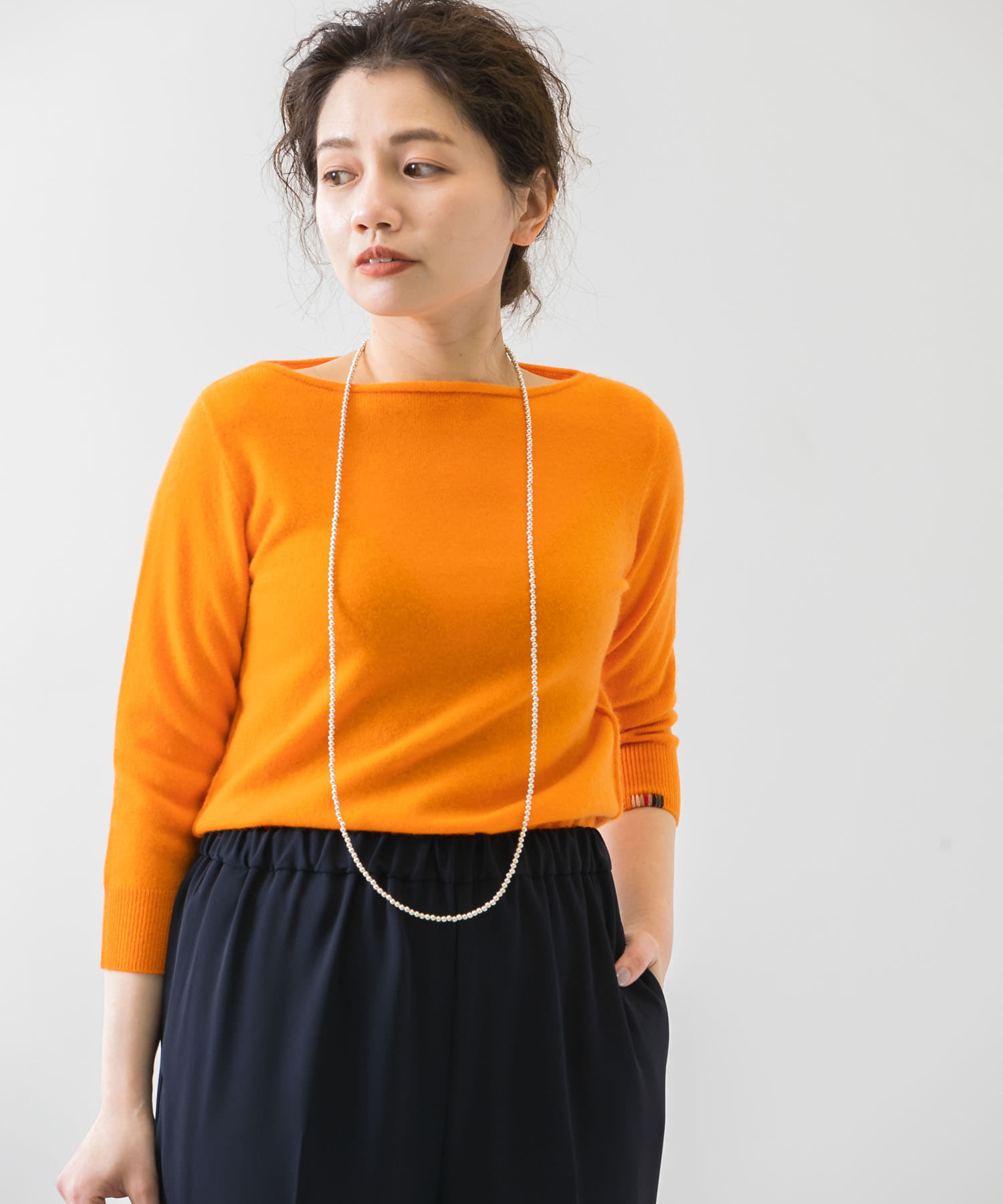 Extreme Cashmere n°92 sweet(FREE navy): トップス｜URBAN RESEARCH