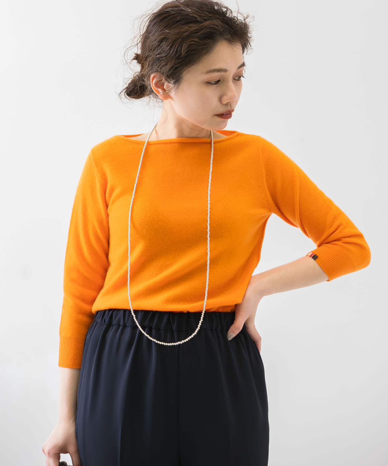 Extreme Cashmere n°92 sweet(FREE navy): トップス｜URBAN RESEARCH