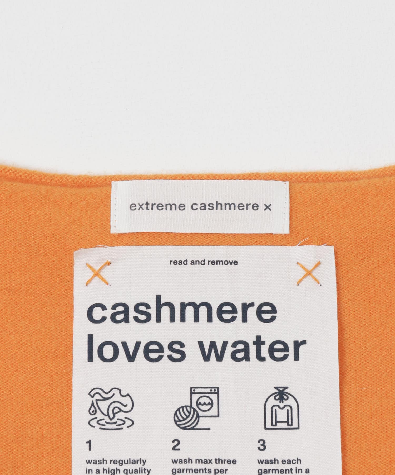 Extreme Cashmere　n°92 sweet carrot FREE
