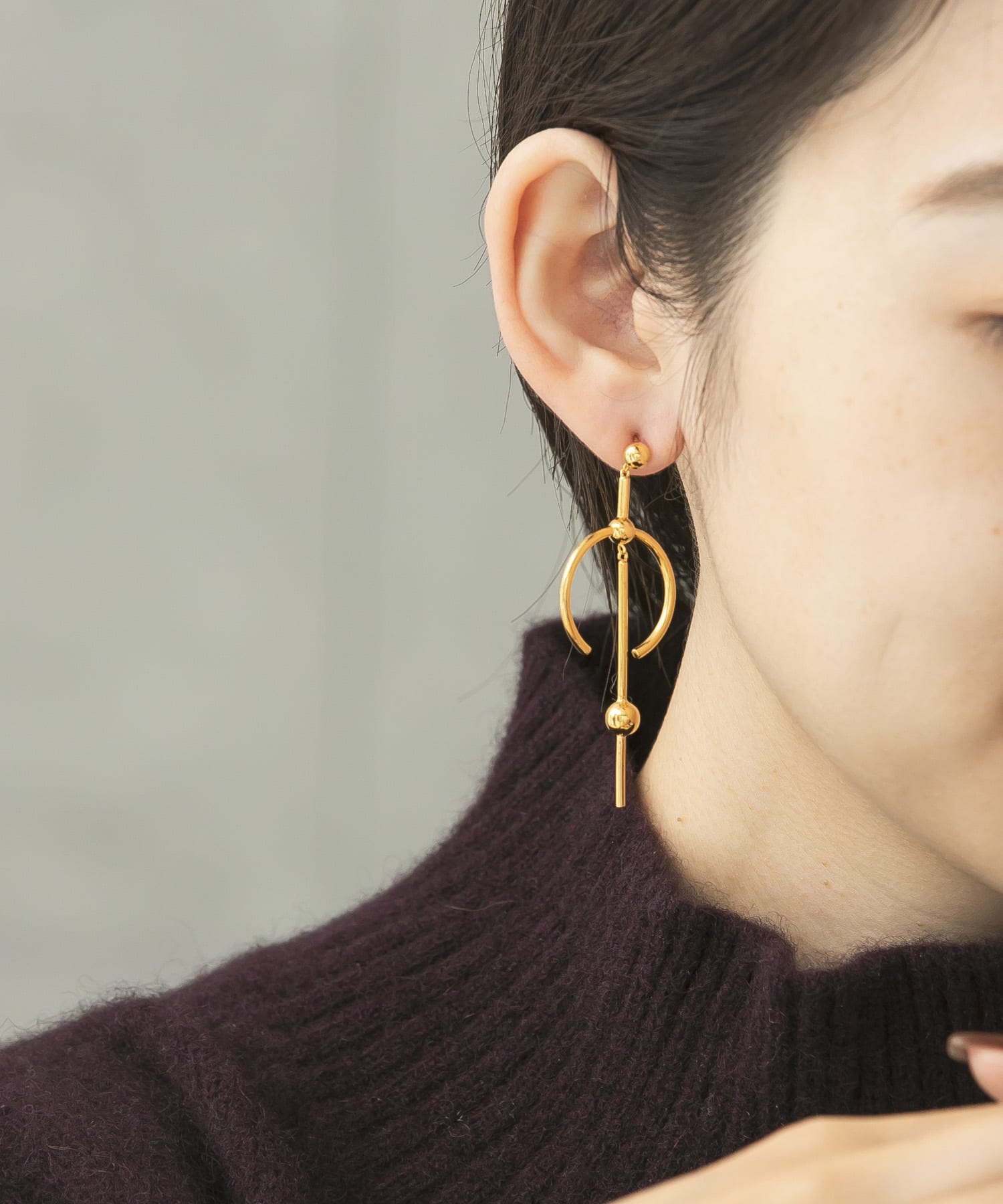 MARIA BLACK　HydraMedi Earring GOLD -