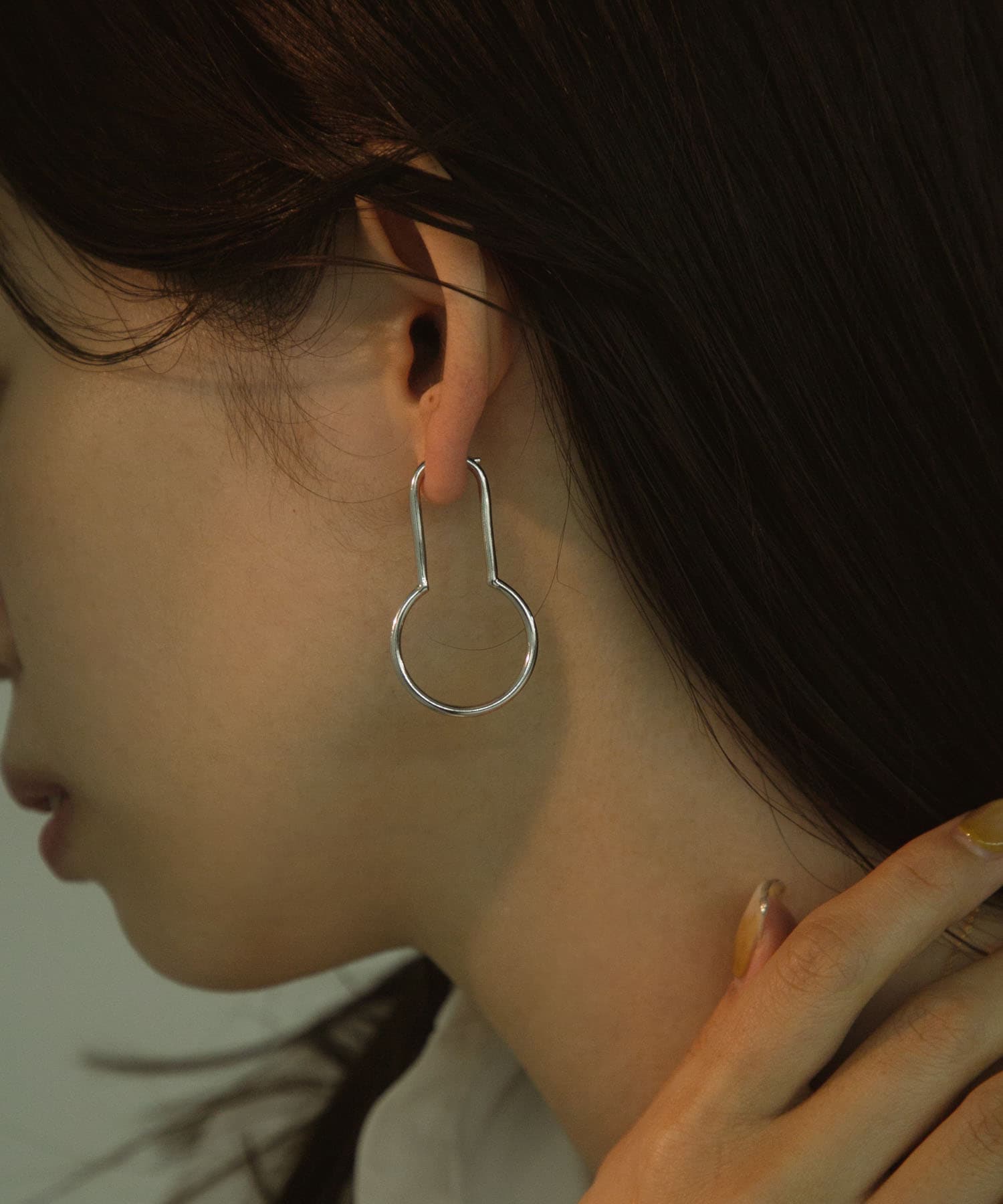 MARIA BLACK　Punto Earring SILVER -