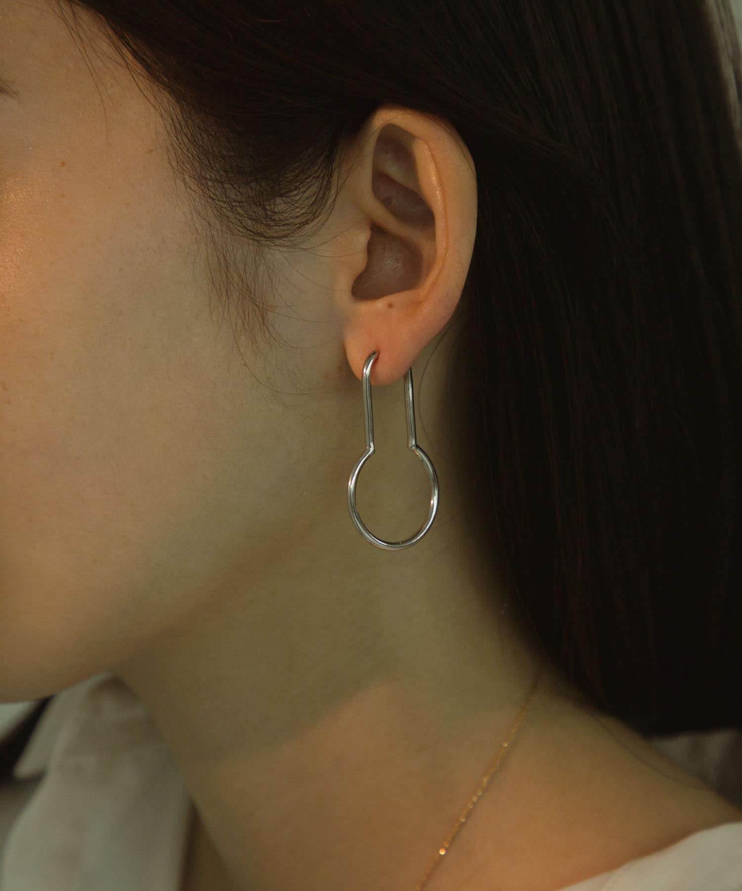 MARIA BLACK　Punto Earring SILVER -