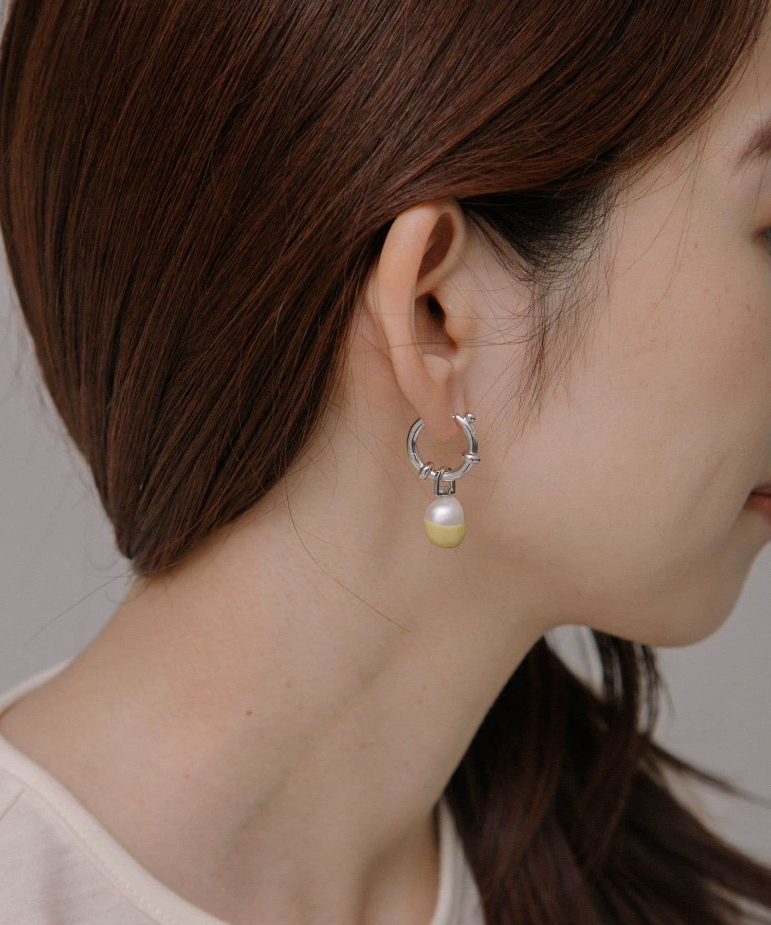 MARIA BLACK　Cha Cha Earring Olive -