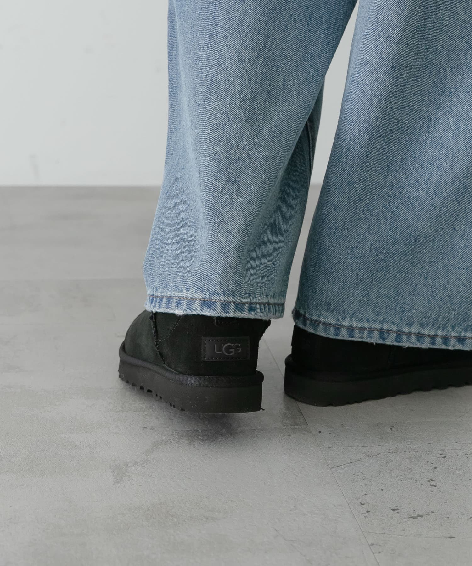 UGG W CLASSIC ULTRA MINI グレー 6 Women's Classic Ultra Mini | UGG