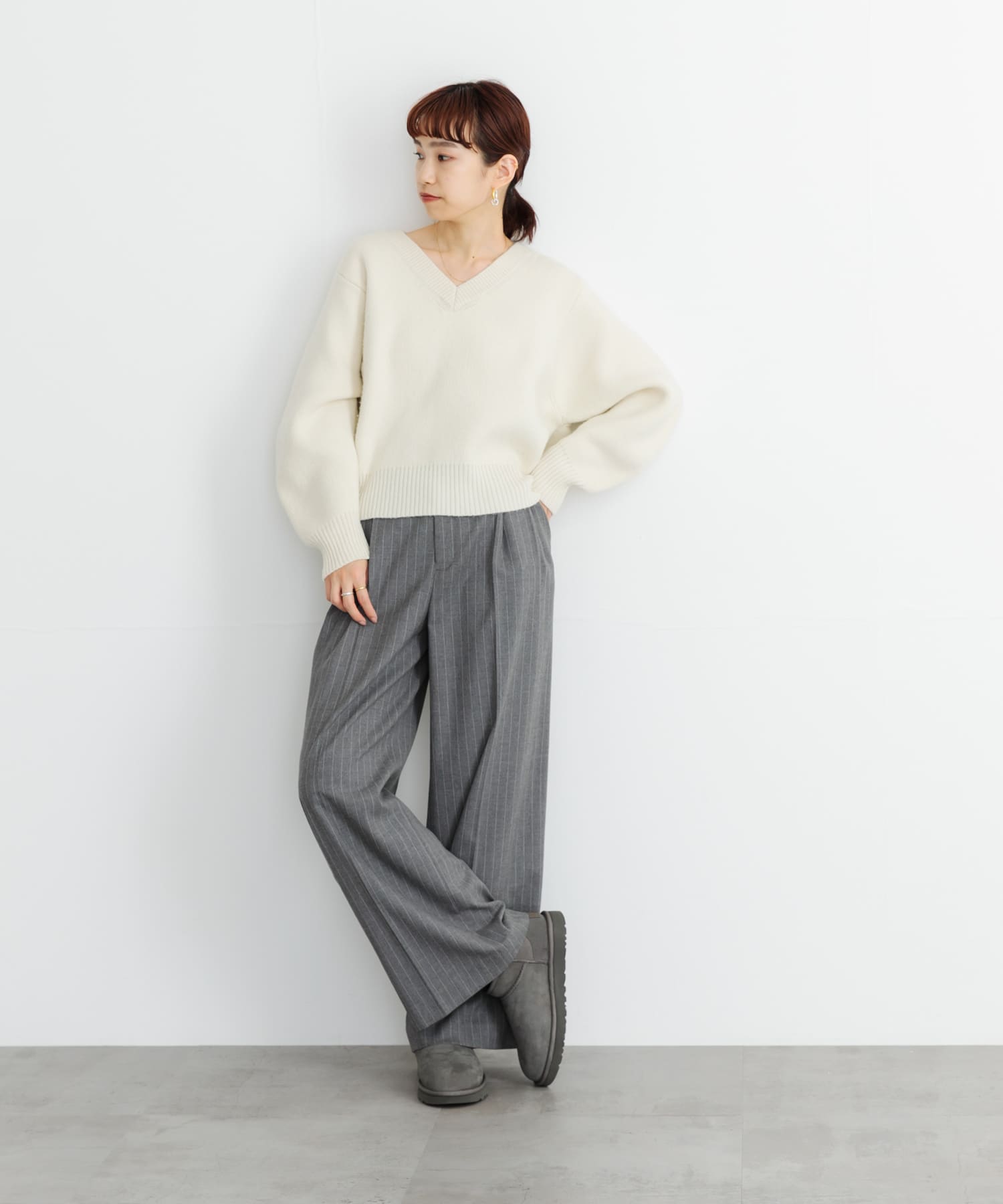 UGG W CLASSIC ULTRA MINI グレー 6 UGG WOMEN CLASSIC ULTRA MINI GRAY アグ ムートンブーツ