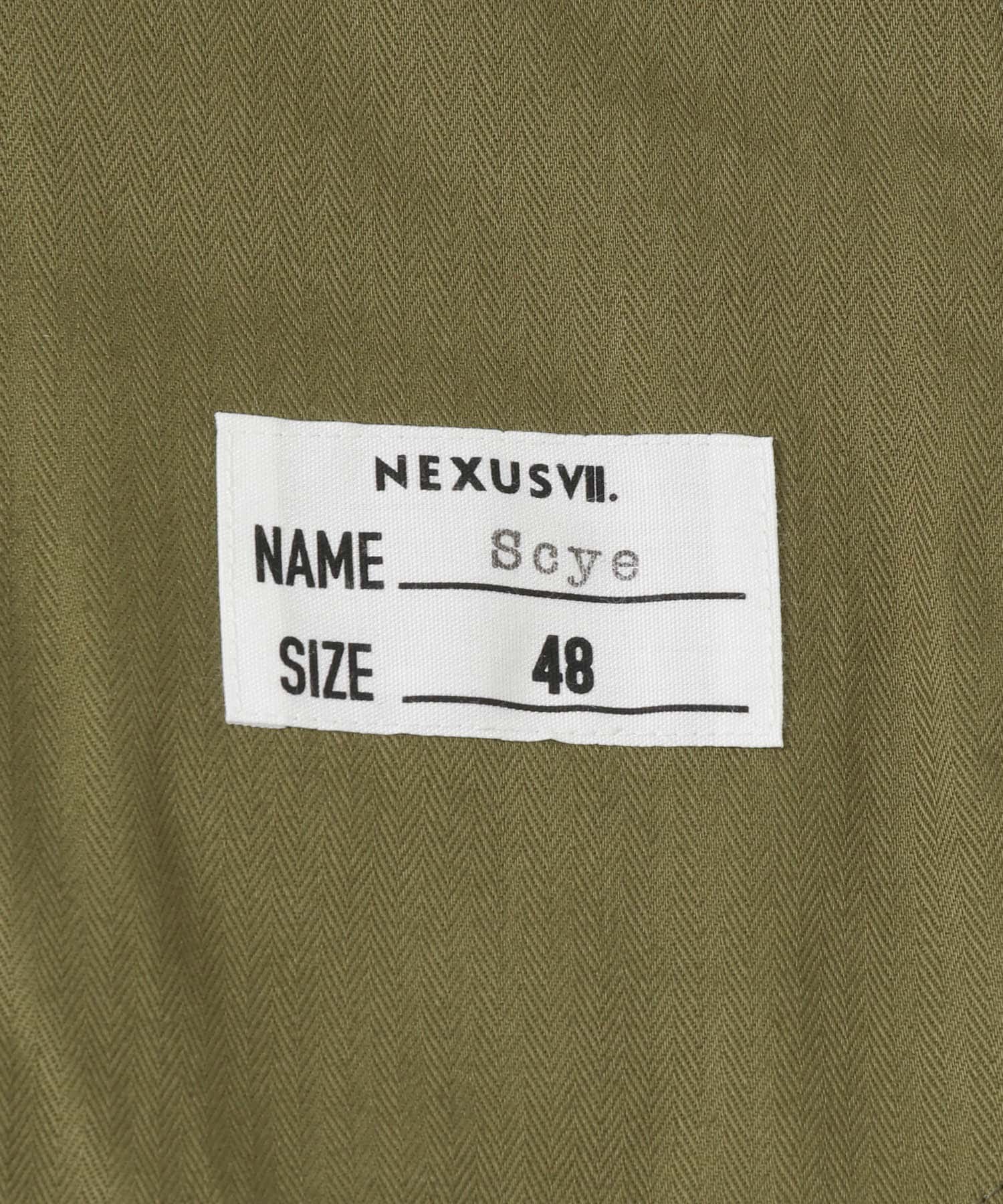 NEXUSVII.×Scye　San Joaquin Chino Jacket BEIGE 44