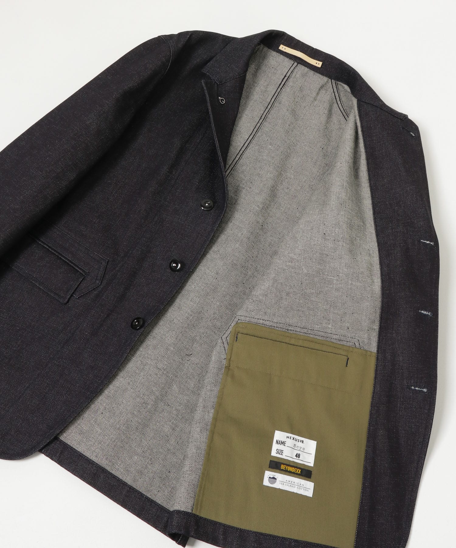 NEXUSVII.×Scye　BEYONDEXX Denim Jacket DENIM 44