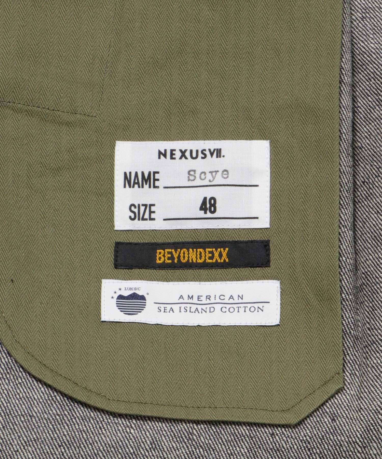 NEXUSVII.×Scye　BEYONDEXX Denim Trouser DENIM 44