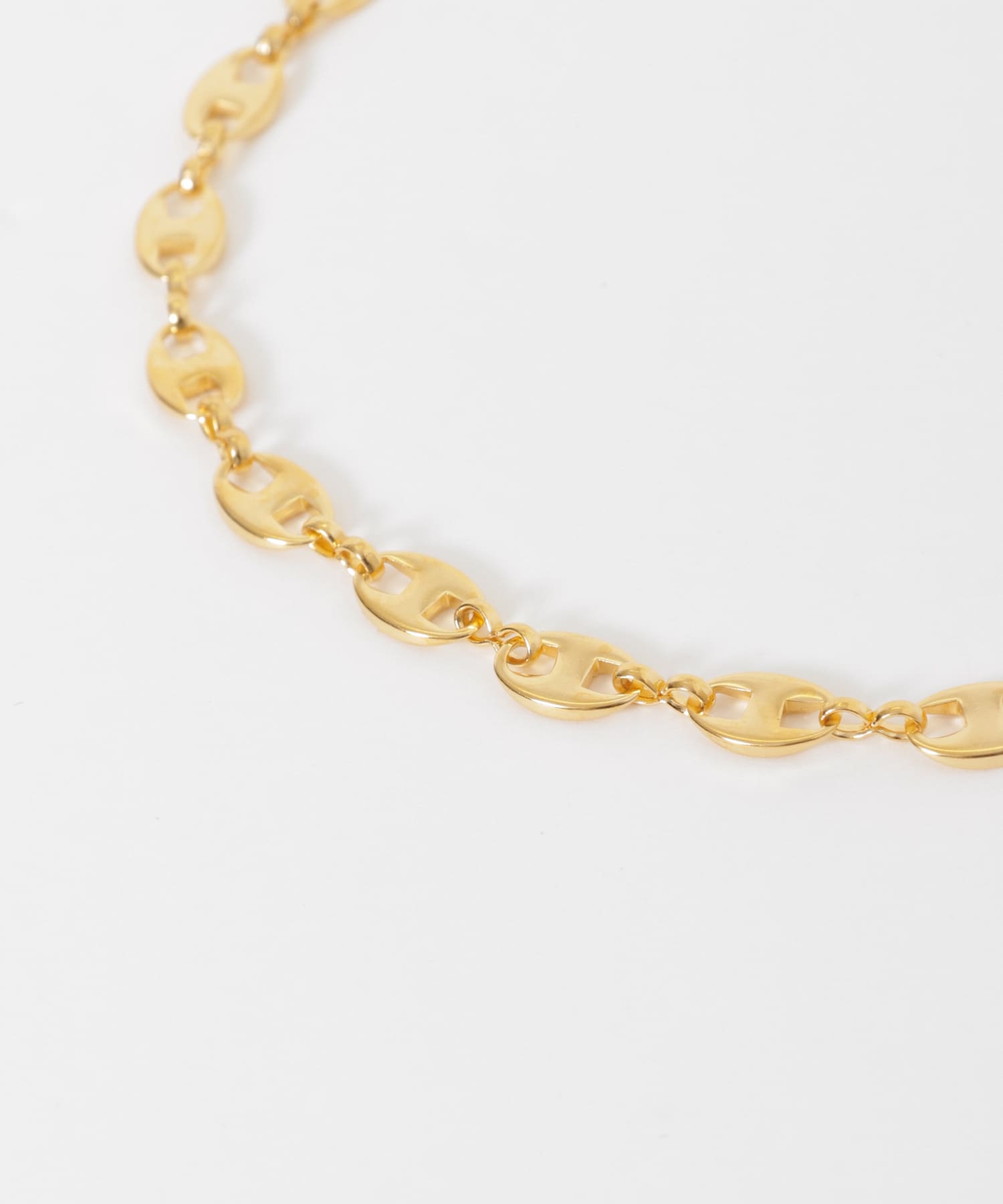 BEN AMUN　ビーンズチェーンネックレス gold -