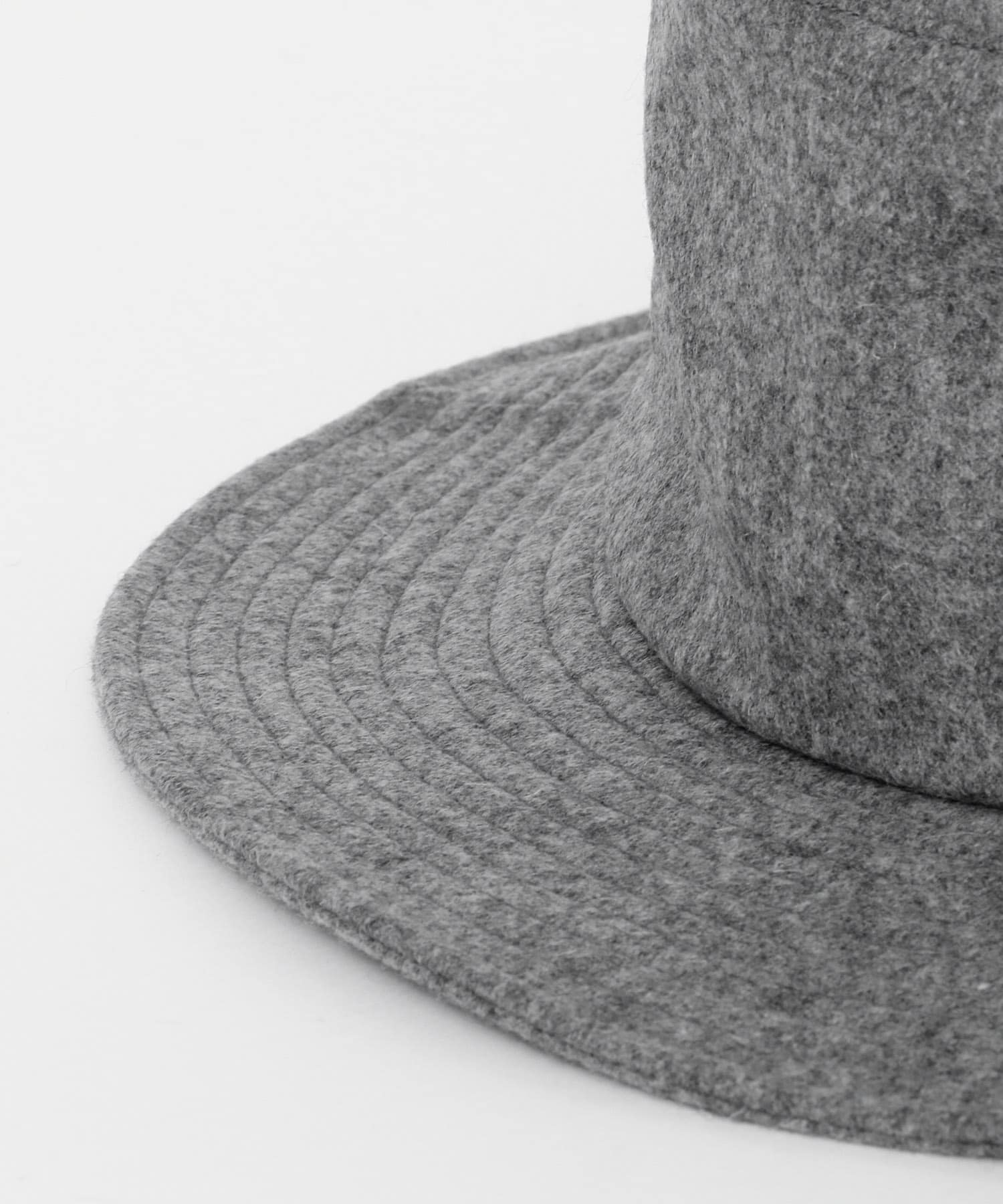 『別注』KIJIMA TAKAYUKI×URBAN RESEARCH　ウールフランネルハット 04 GRAY 2