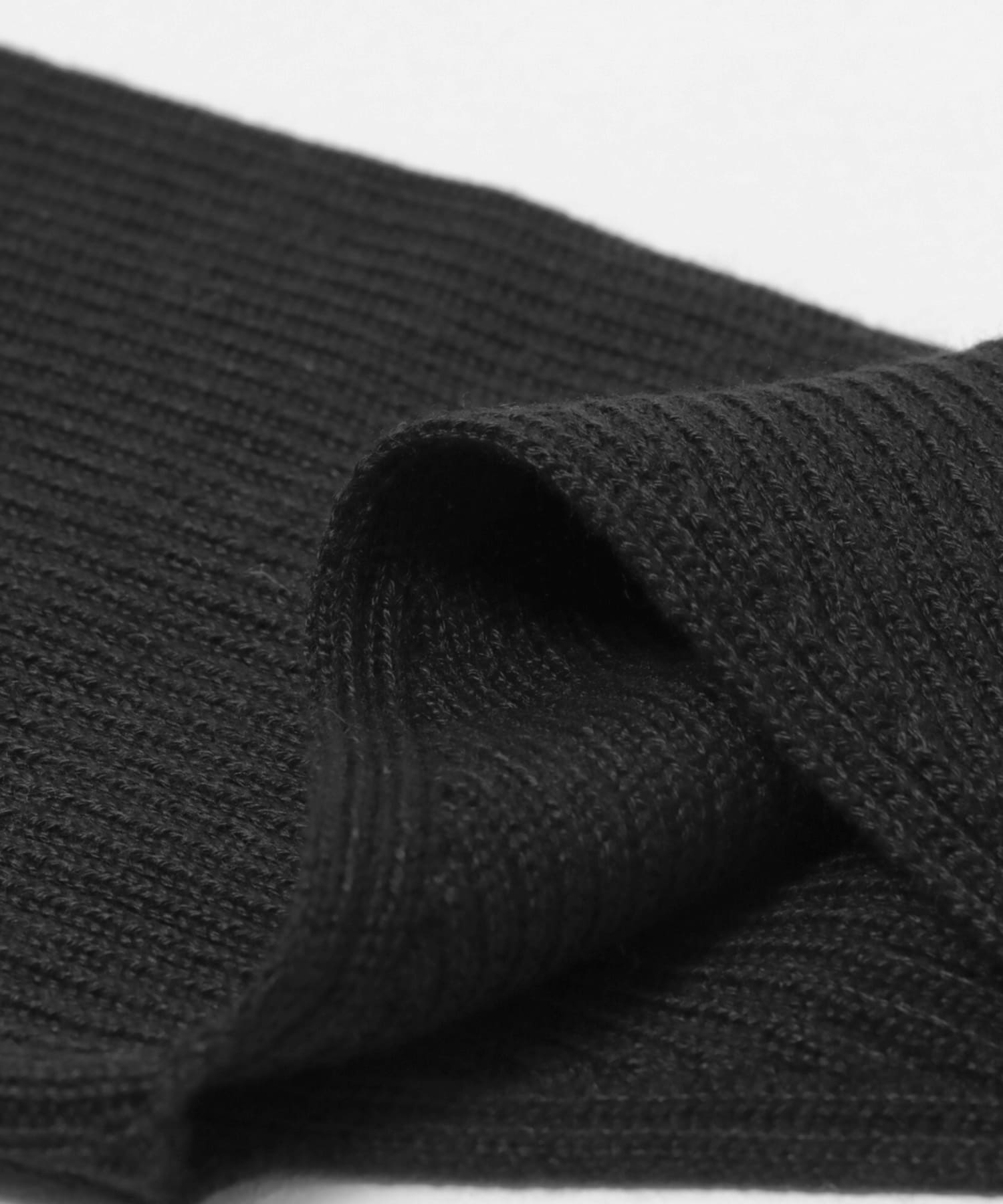 TAN　SOFT WOOL INNER LEGGINGS BLACK FREE