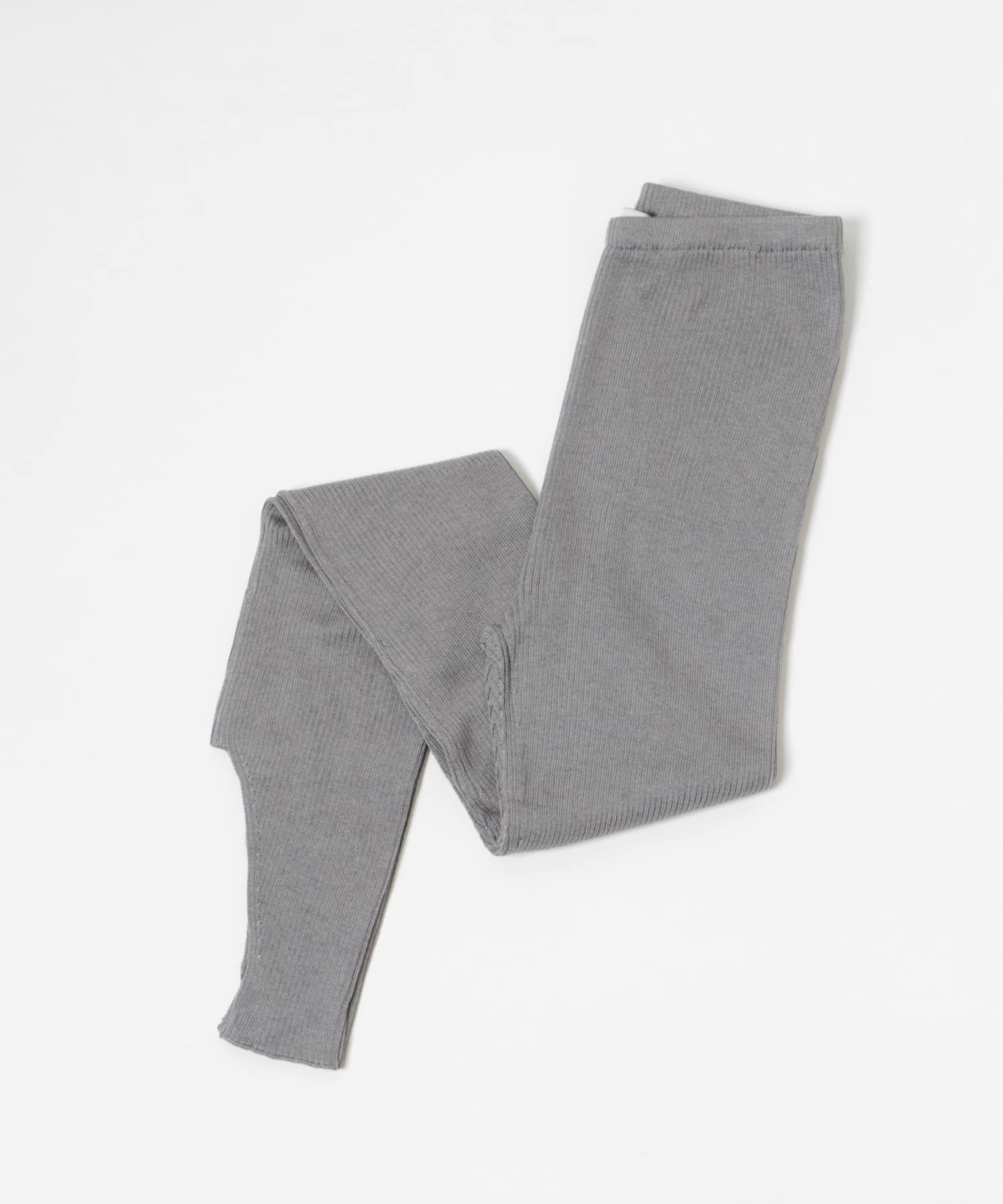 TAN　SOFT WOOL INNER LEGGINGS GRAY FREE