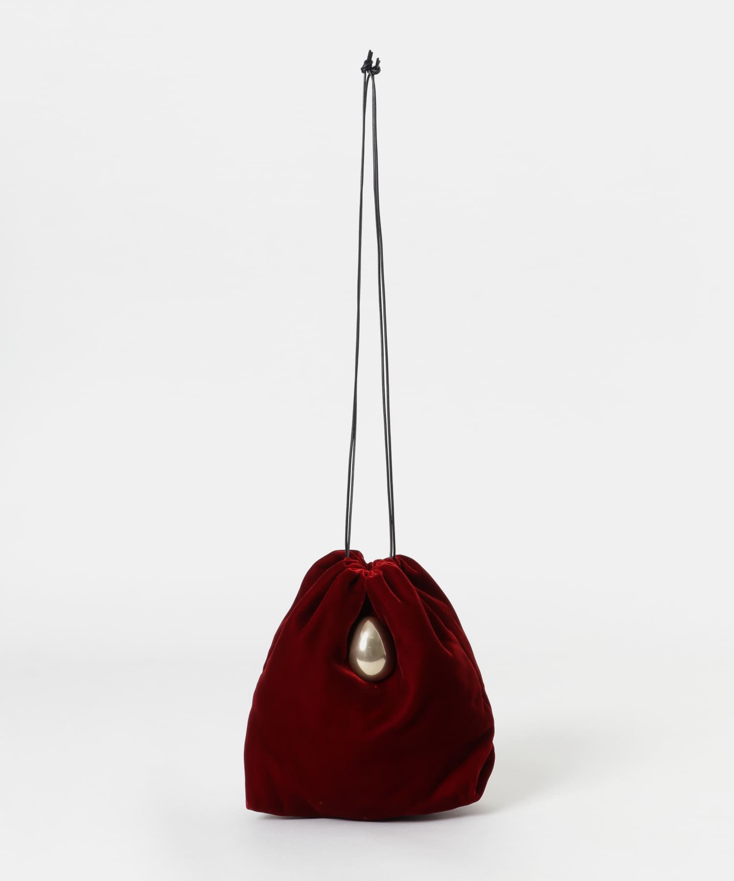 『一部別注カラー』JAMIRAY　EGGVELVET D/S PUFFER BAG 別注RED -