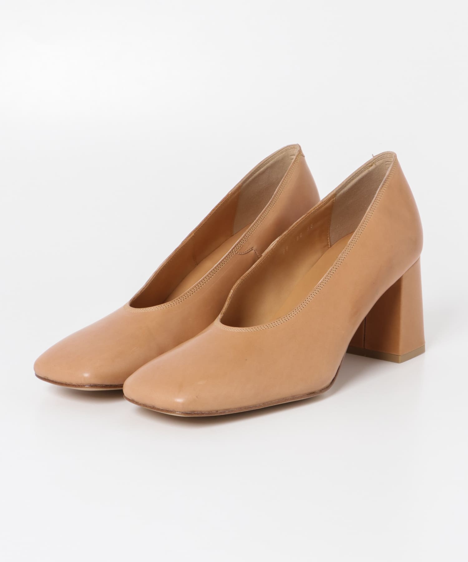 MAISON EUREKA SQUARETOERETROPUMP VER2(37 DARKAMBER): シューズ