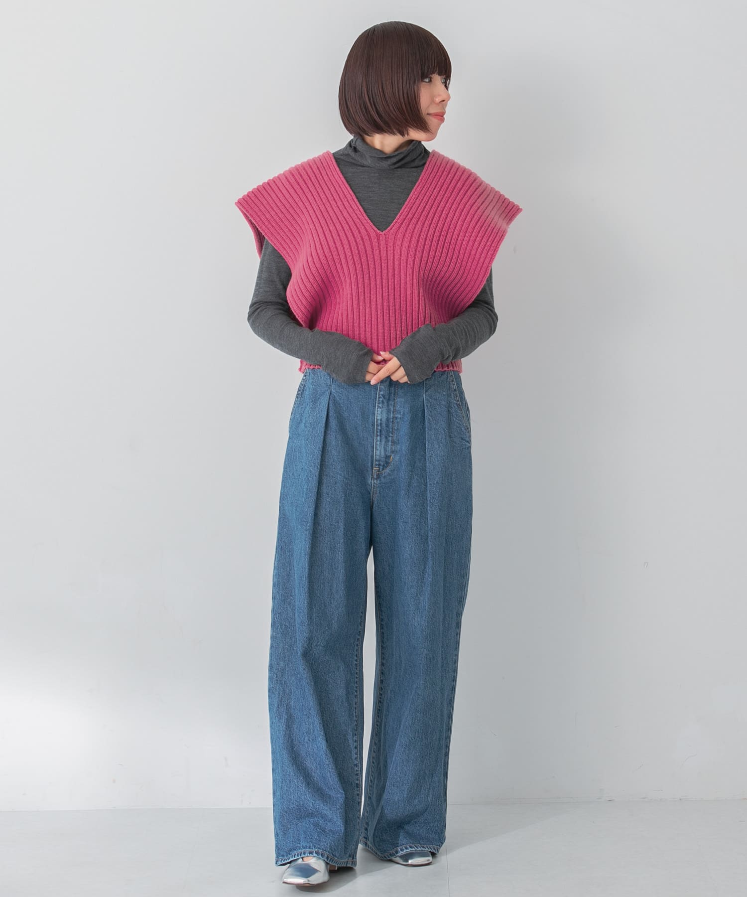 身長：160cm サイズ：FREE