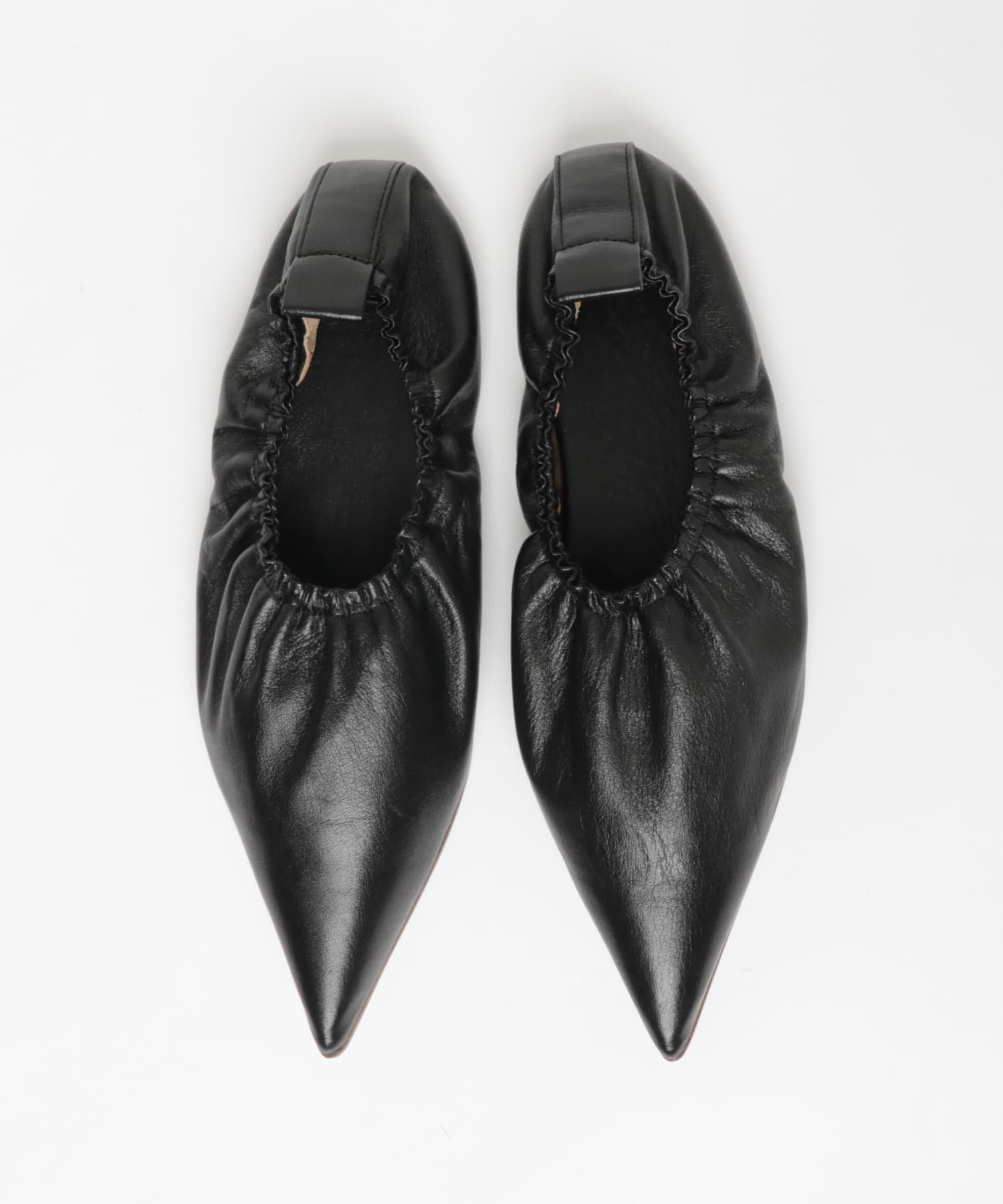 MAISON EUREKA　MAISON EUREKA　POINTED BALLET SHOES BLACK 36